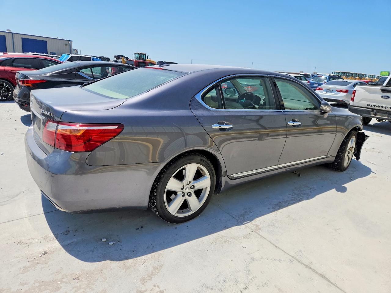 2012 Lexus Ls 460l Gray vin: JTHGL5EF1C5045681