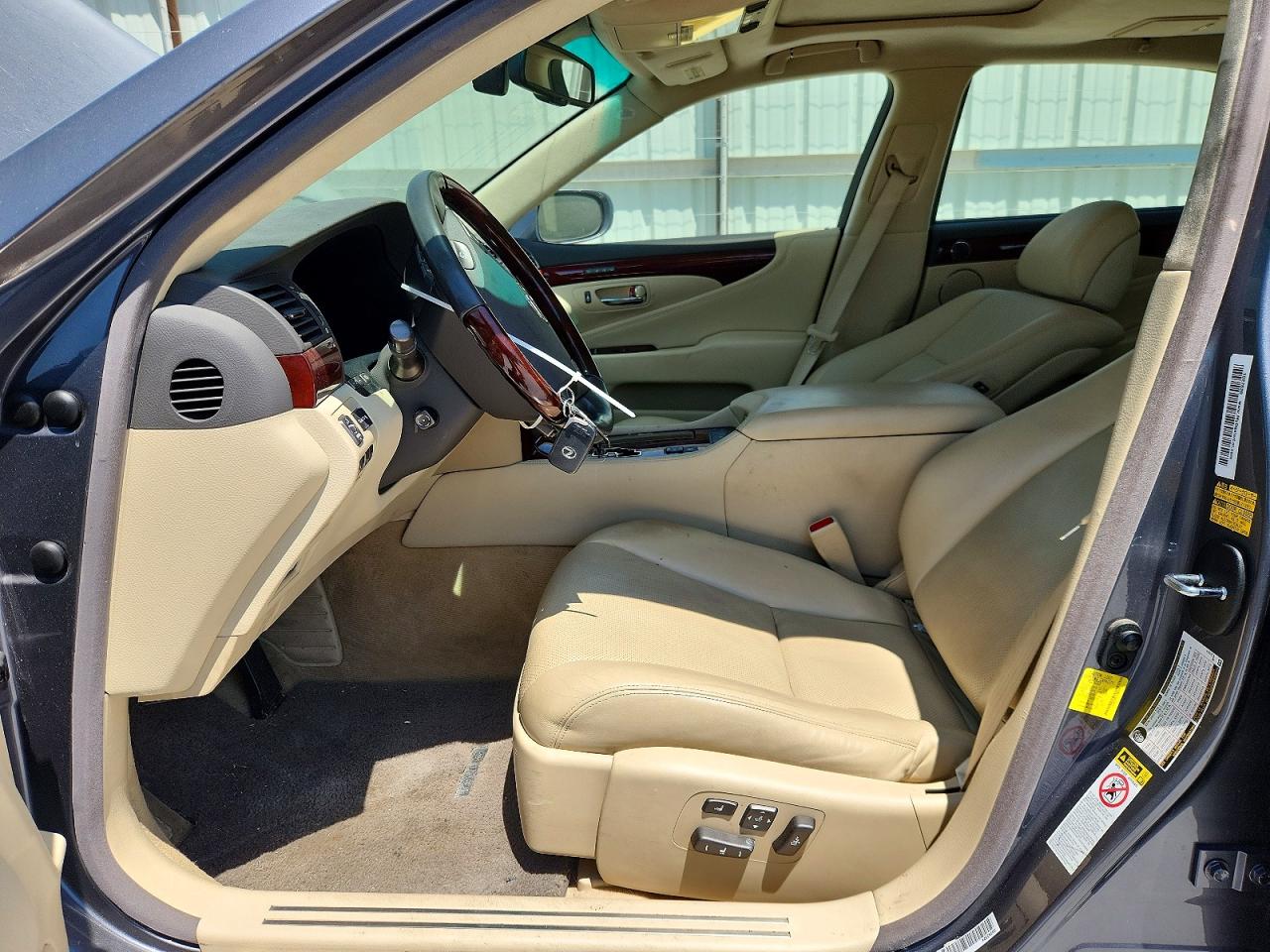 2012 Lexus Ls 460l Gray vin: JTHGL5EF1C5045681