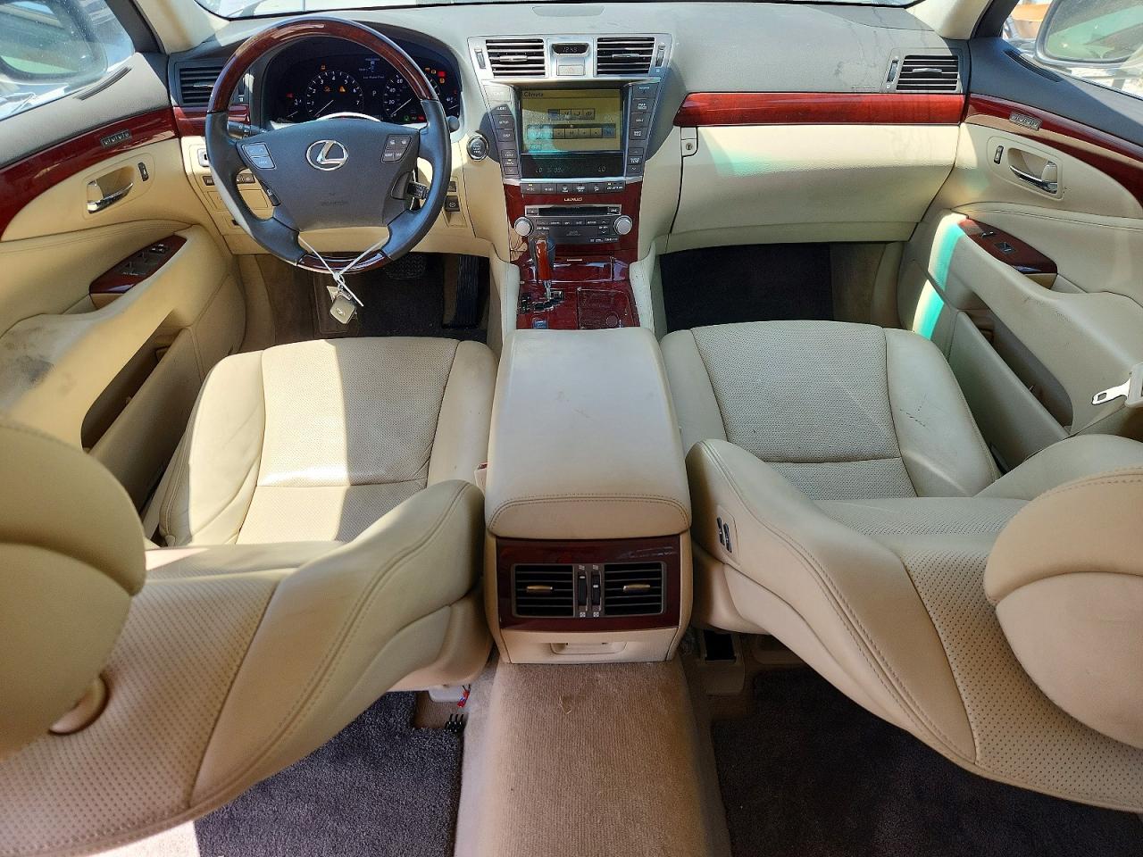 2012 Lexus Ls 460l Gray vin: JTHGL5EF1C5045681