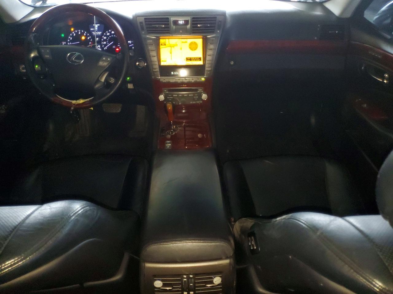 2011 Lexus Ls 460l Черный vin: JTHGL5EF3B5043865