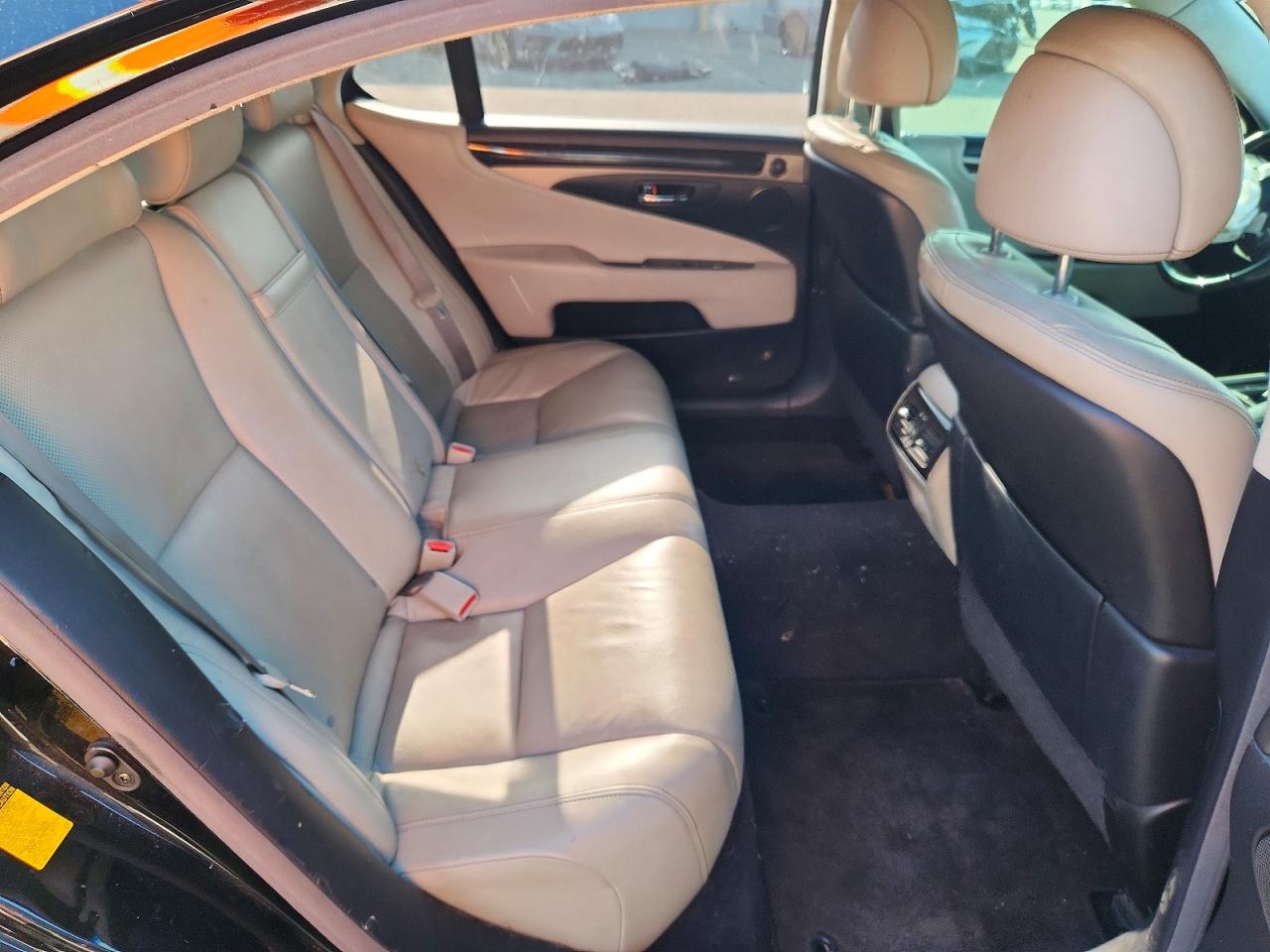 2013 Lexus Ls 460l Black vin: JTHGL5EF4D5048009