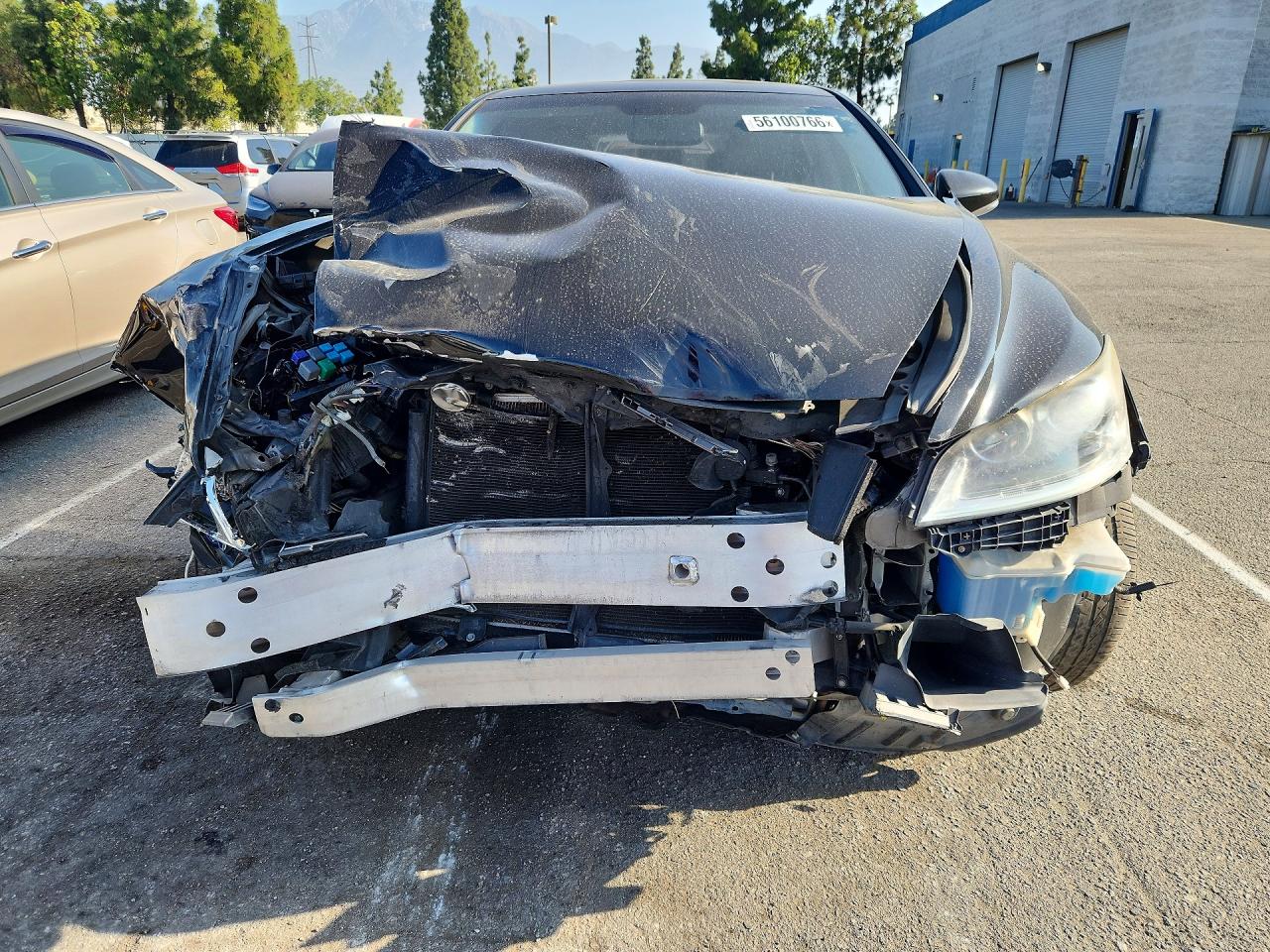 2013 Lexus Ls 460l Black vin: JTHGL5EF4D5048009