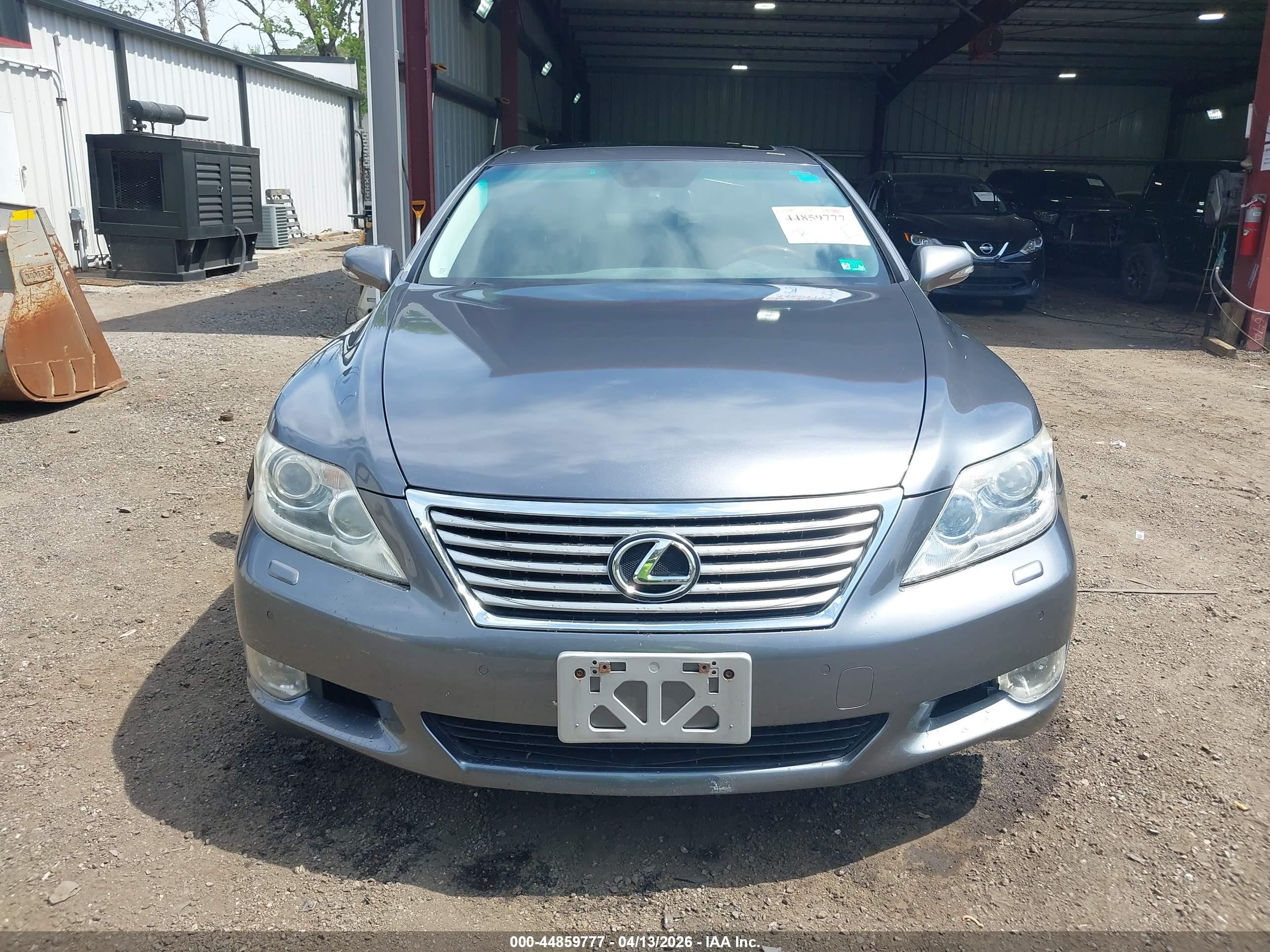 2012 Lexus Ls 460 L Gray vin: JTHGL5EF5C5046297