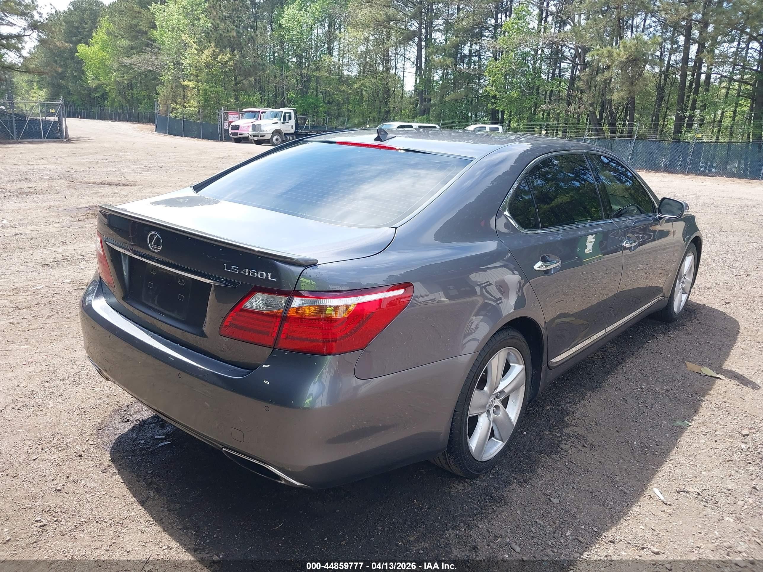 2012 Lexus Ls 460 L Gray vin: JTHGL5EF5C5046297