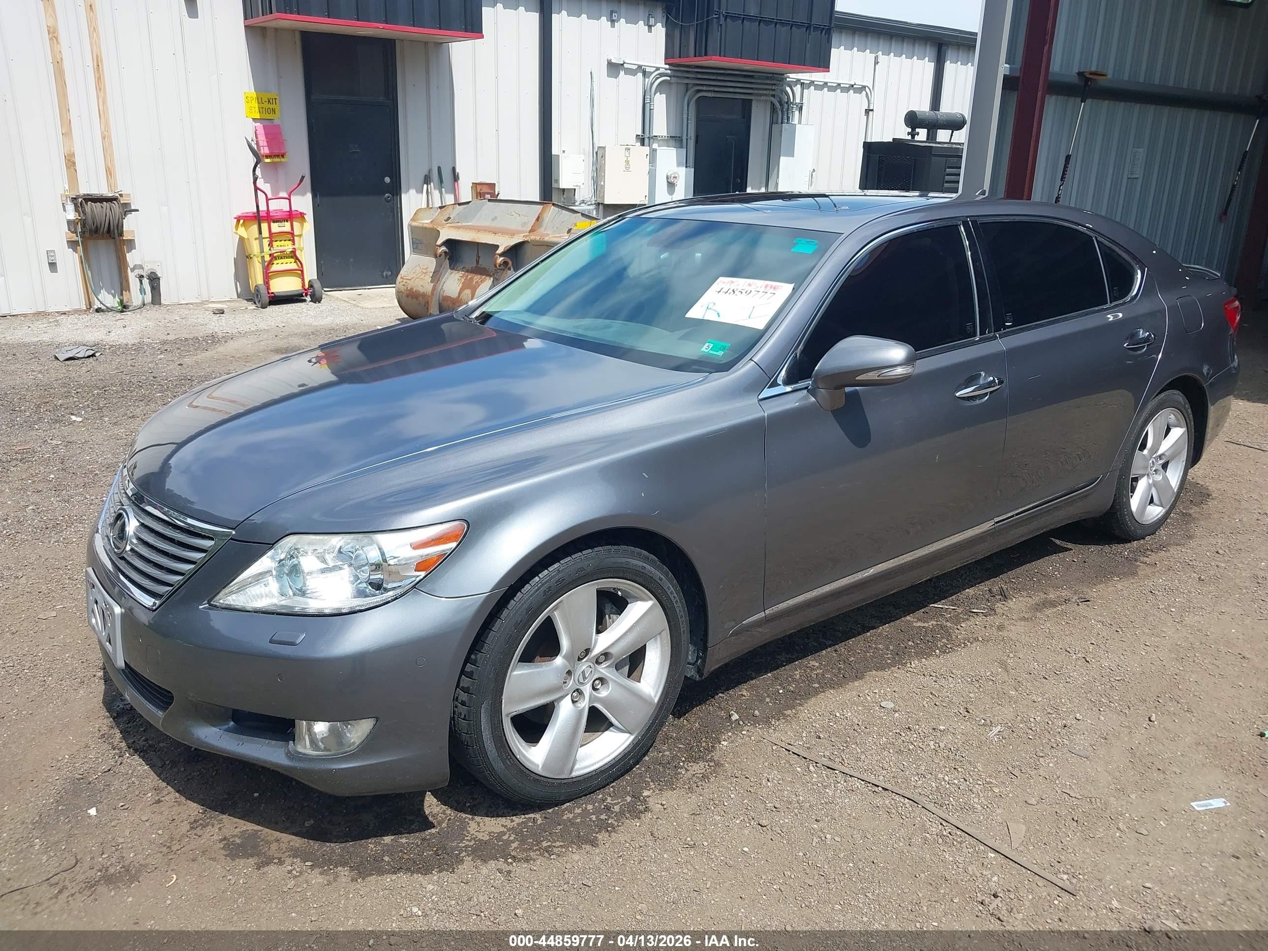 2012 Lexus Ls 460 L Gray vin: JTHGL5EF5C5046297