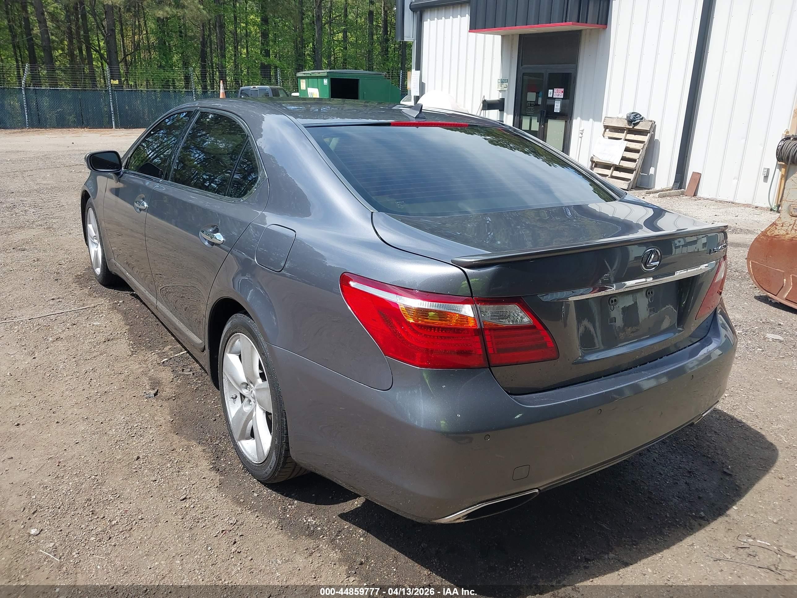 2012 Lexus Ls 460 L Gray vin: JTHGL5EF5C5046297