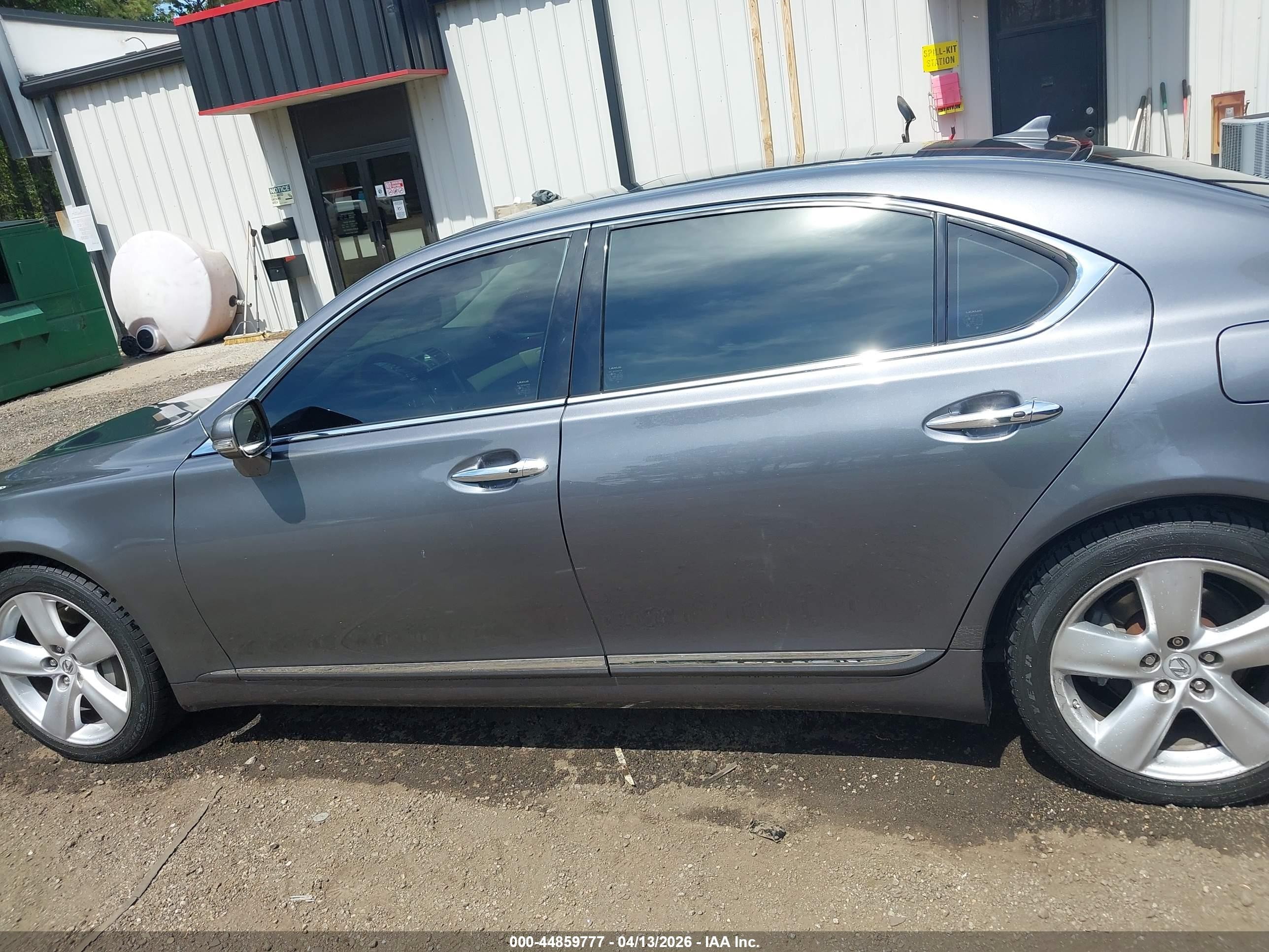 2012 Lexus Ls 460 L Gray vin: JTHGL5EF5C5046297