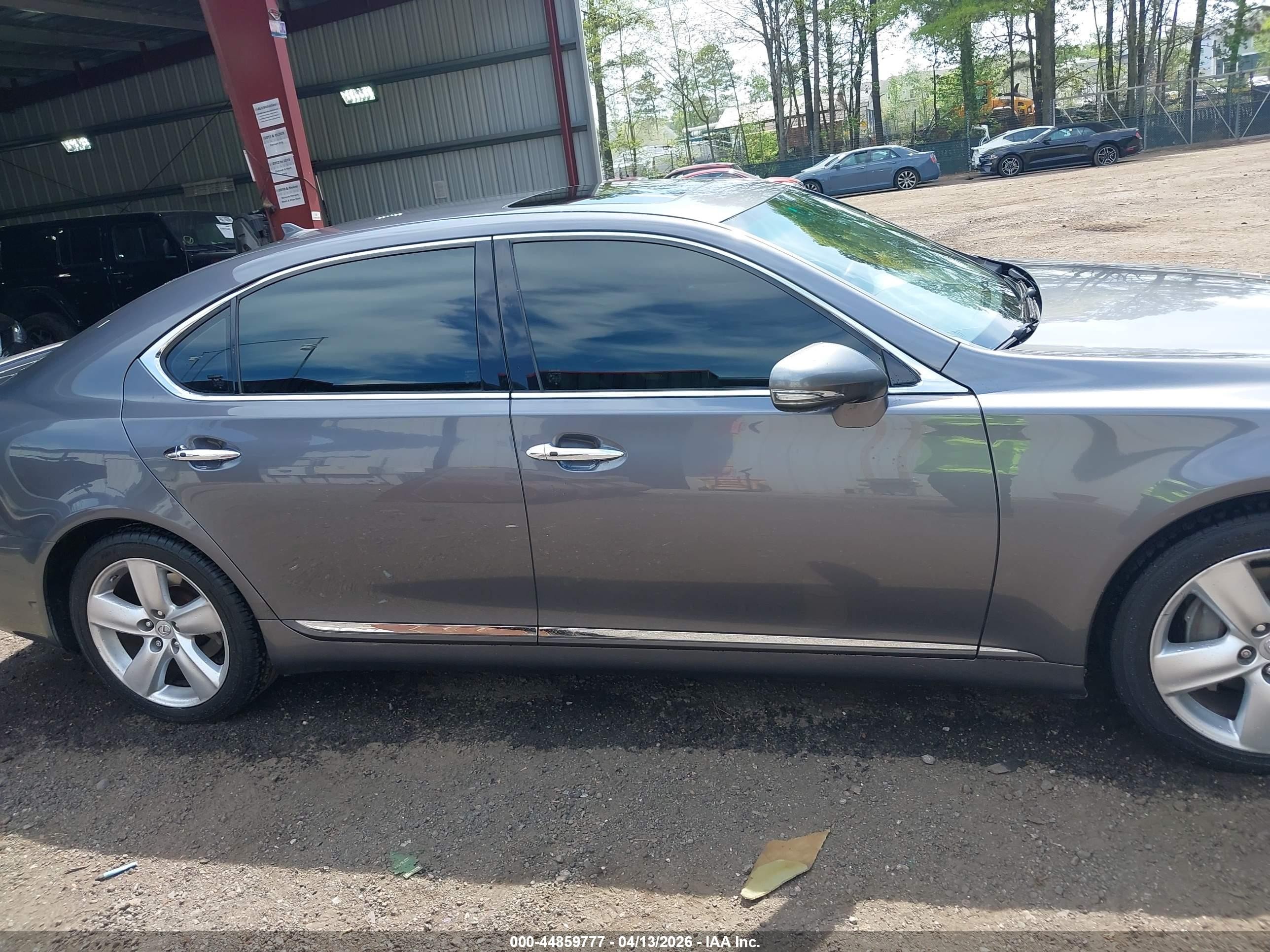 2012 Lexus Ls 460 L Gray vin: JTHGL5EF5C5046297