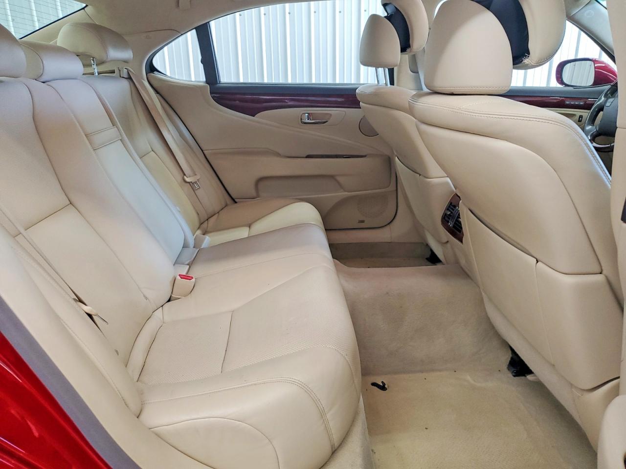 2010 Lexus Ls 460l Red vin: JTHGL5EF7A5039896