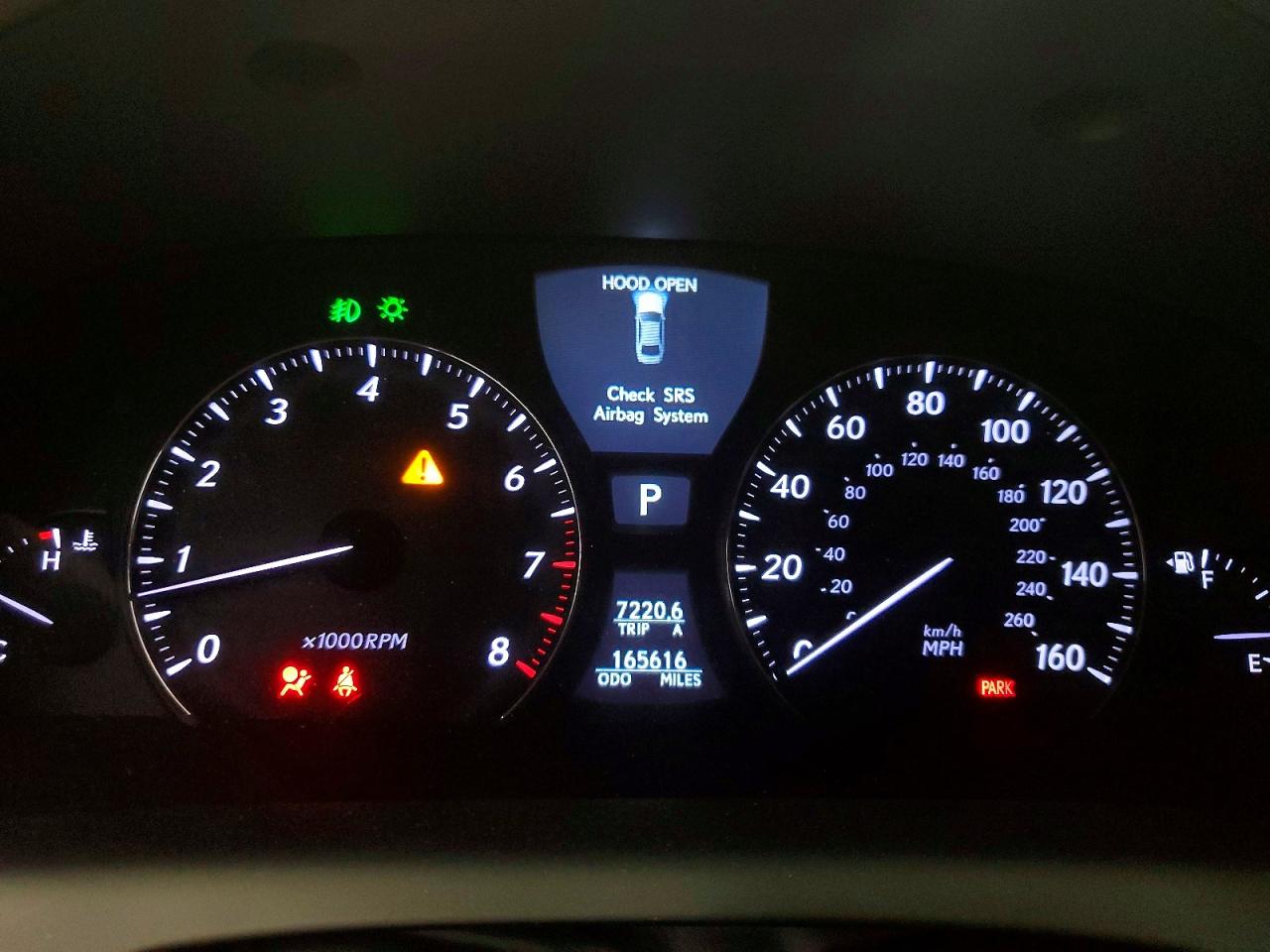 2010 Lexus Ls 460l Red vin: JTHGL5EF7A5039896
