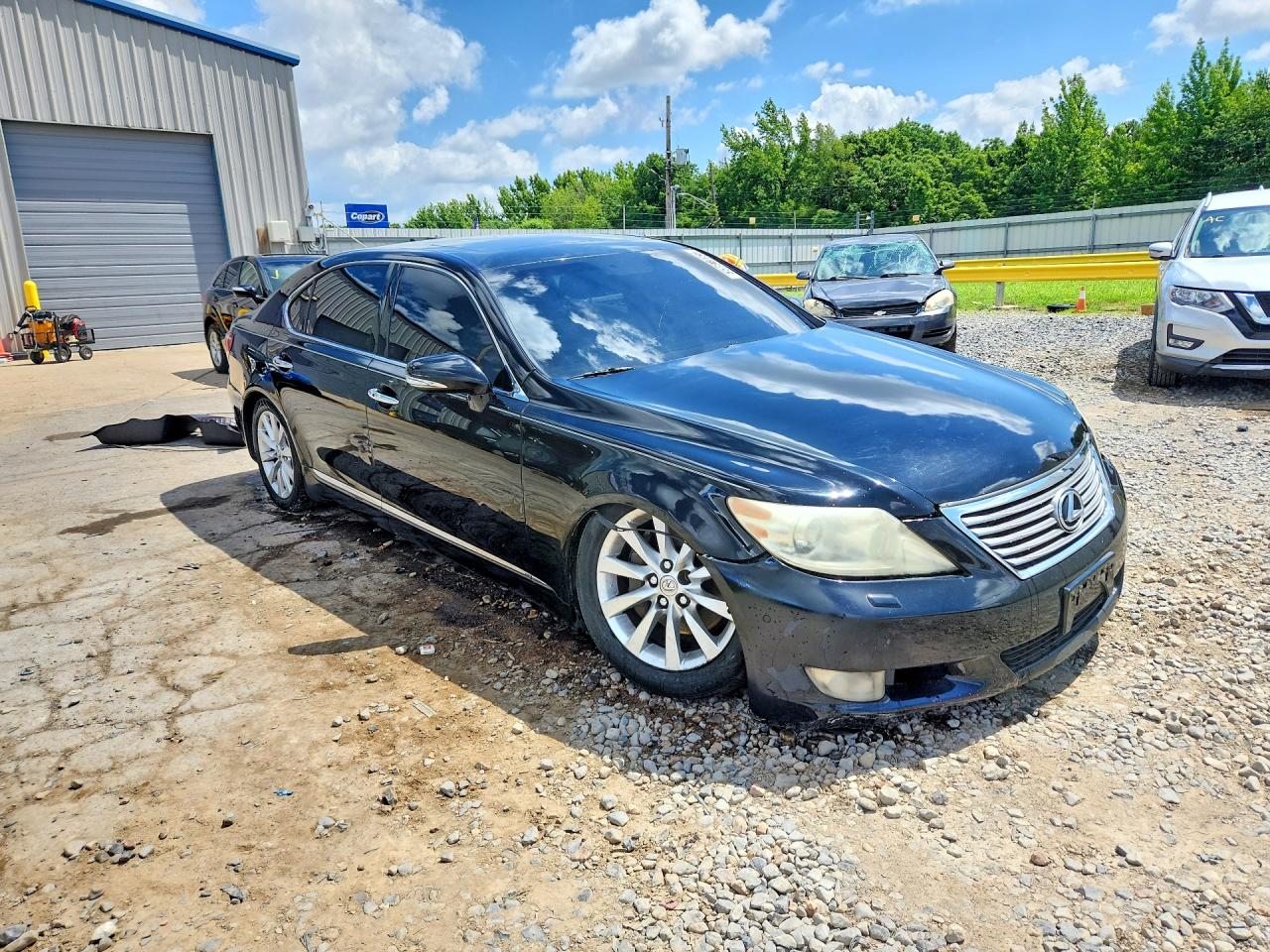 2010 Lexus Ls 460l Black vin: JTHGL5EF7A5041096
