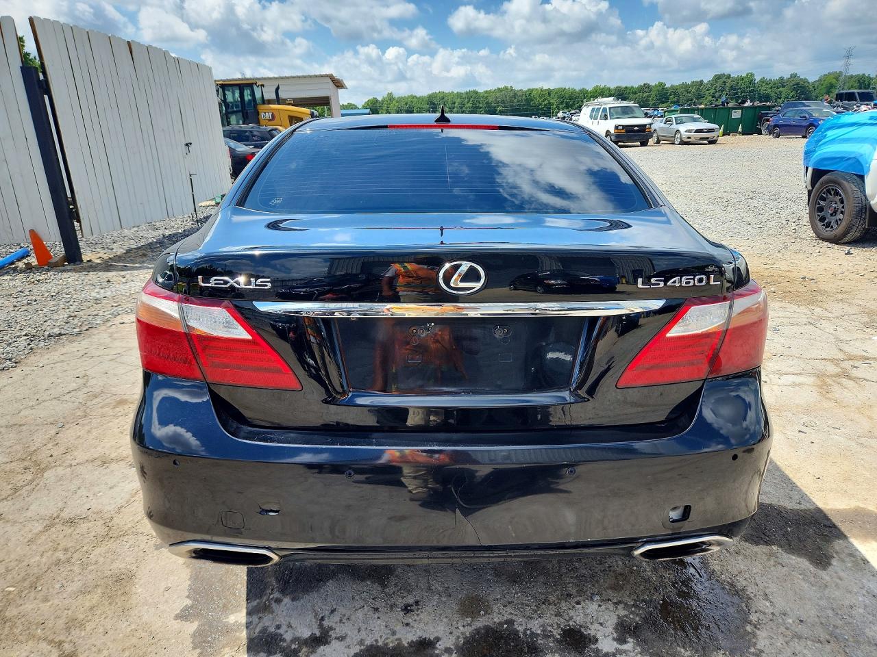 2010 Lexus Ls 460l Black vin: JTHGL5EF7A5041096
