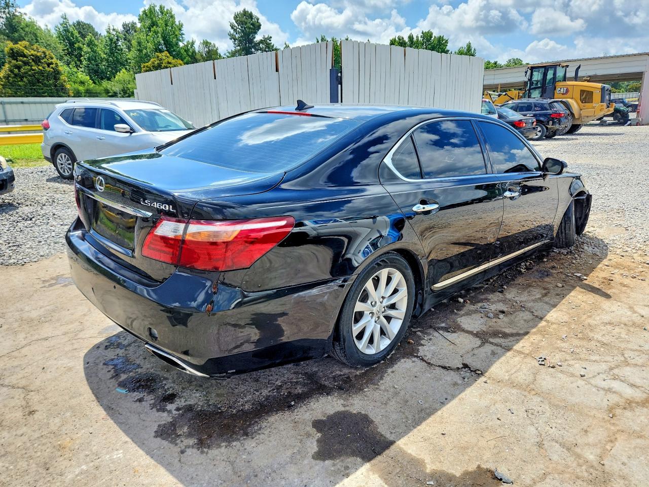 2010 Lexus Ls 460l Black vin: JTHGL5EF7A5041096