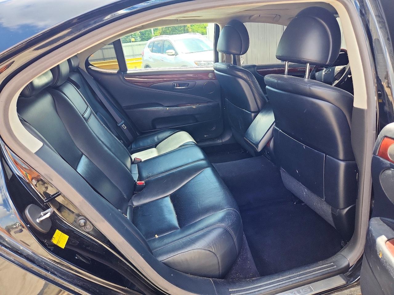 2010 Lexus Ls 460l Black vin: JTHGL5EF7A5041096