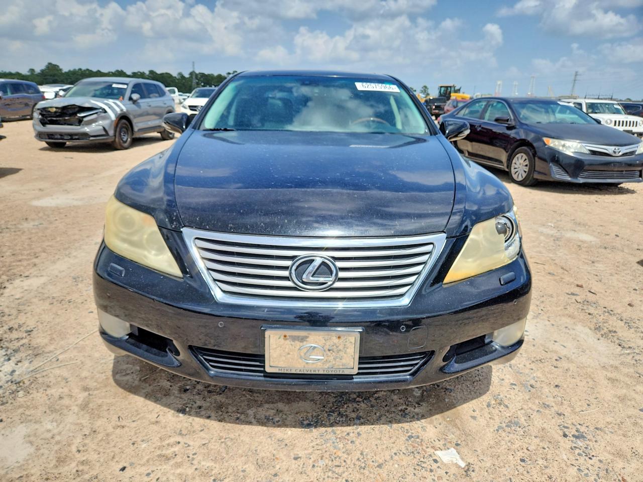 2011 Lexus Ls 460l Black vin: JTHGL5EF7B5043593