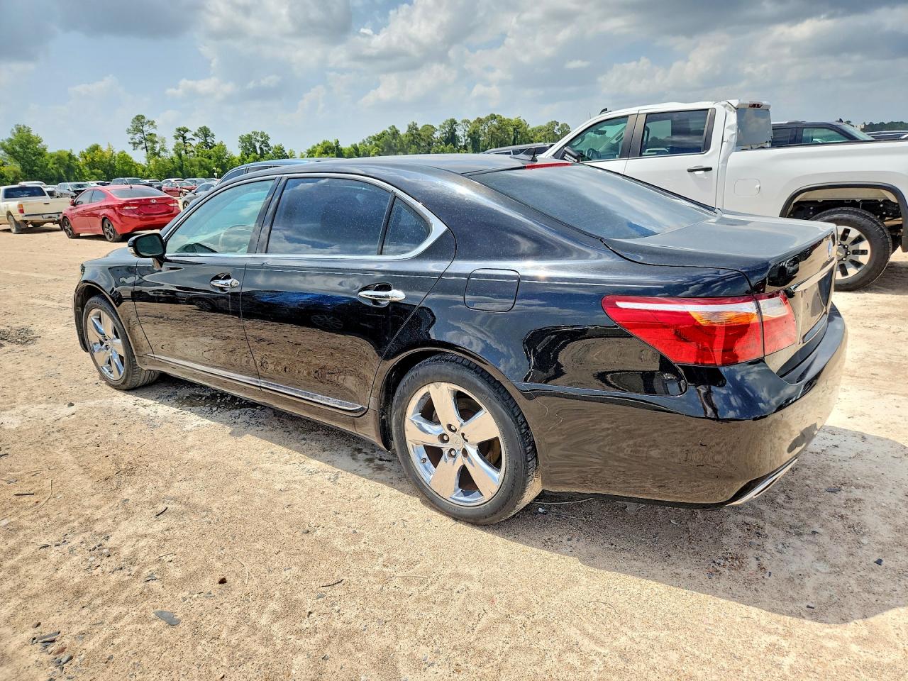 2011 Lexus Ls 460l Black vin: JTHGL5EF7B5043593