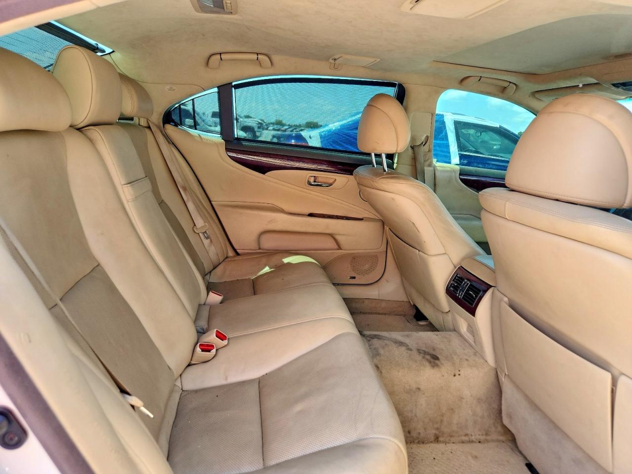 2012 Lexus Ls 460l White vin: JTHGL5EF7C5046656