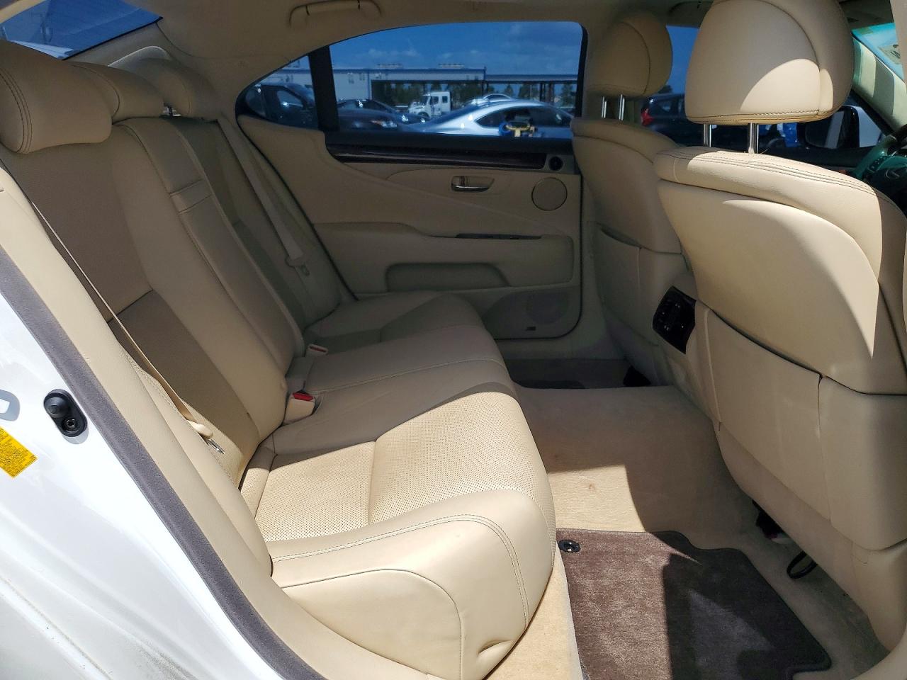 2014 Lexus Ls 460l White vin: JTHGL5EF7E5051469