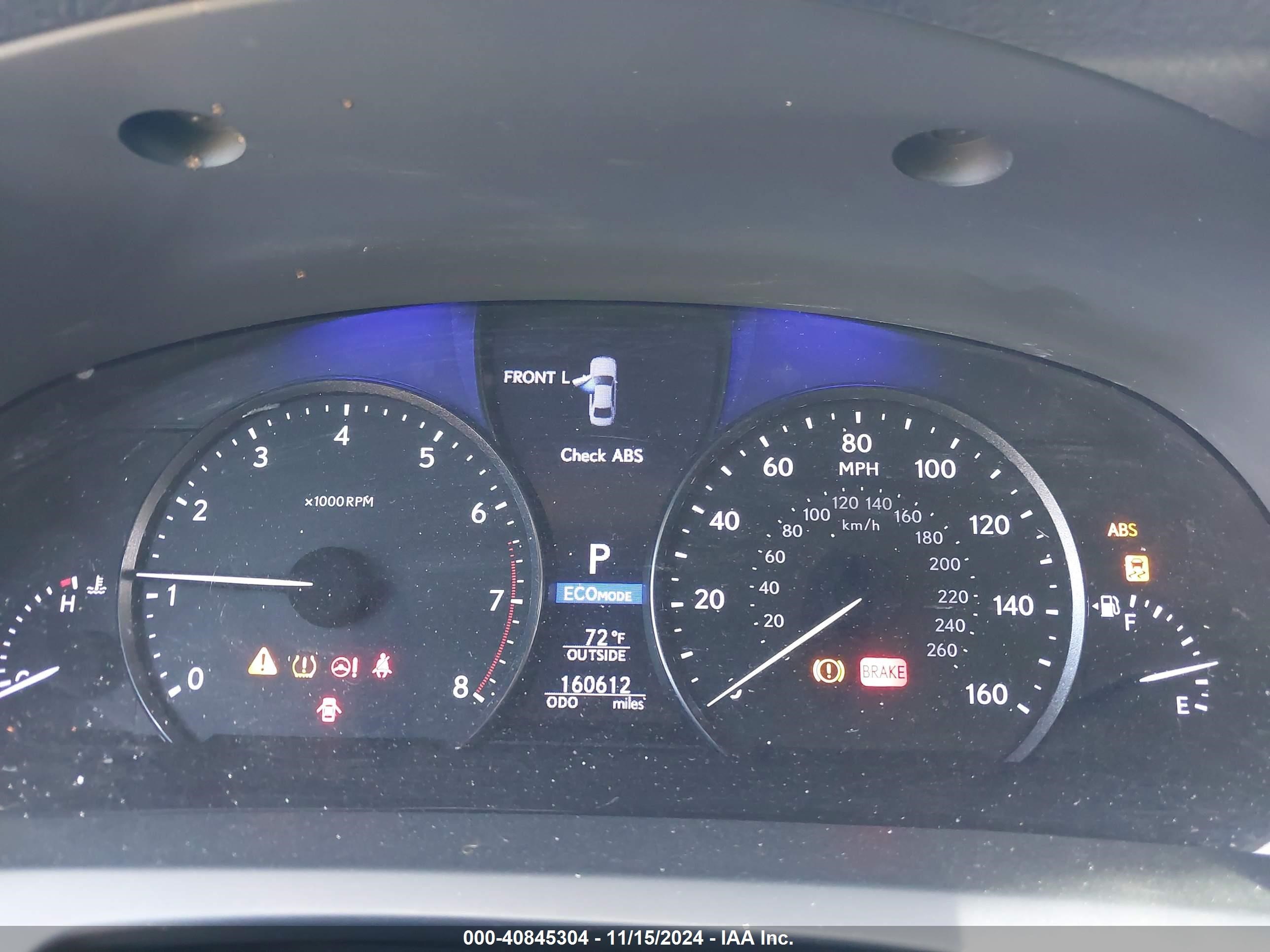 2014 Lexus Ls 460 L Gray vin: JTHGL5EF7E5052377