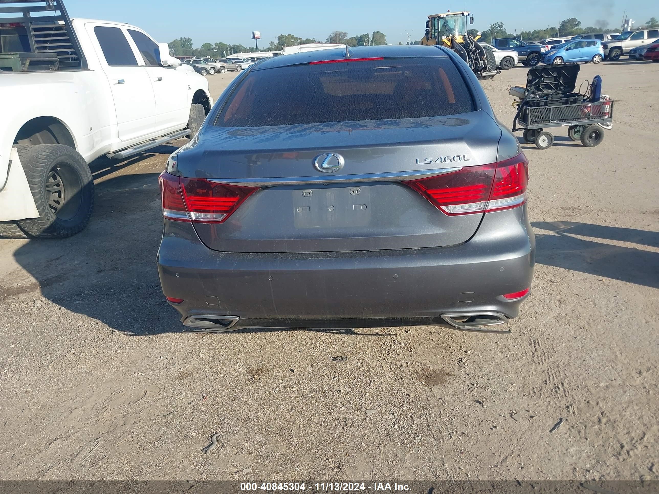 2014 Lexus Ls 460 L Gray vin: JTHGL5EF7E5052377