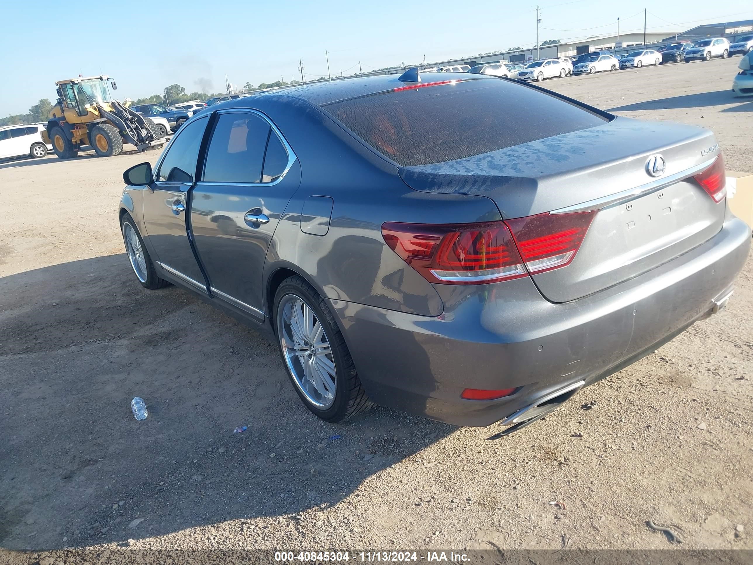 2014 Lexus Ls 460 L Gray vin: JTHGL5EF7E5052377