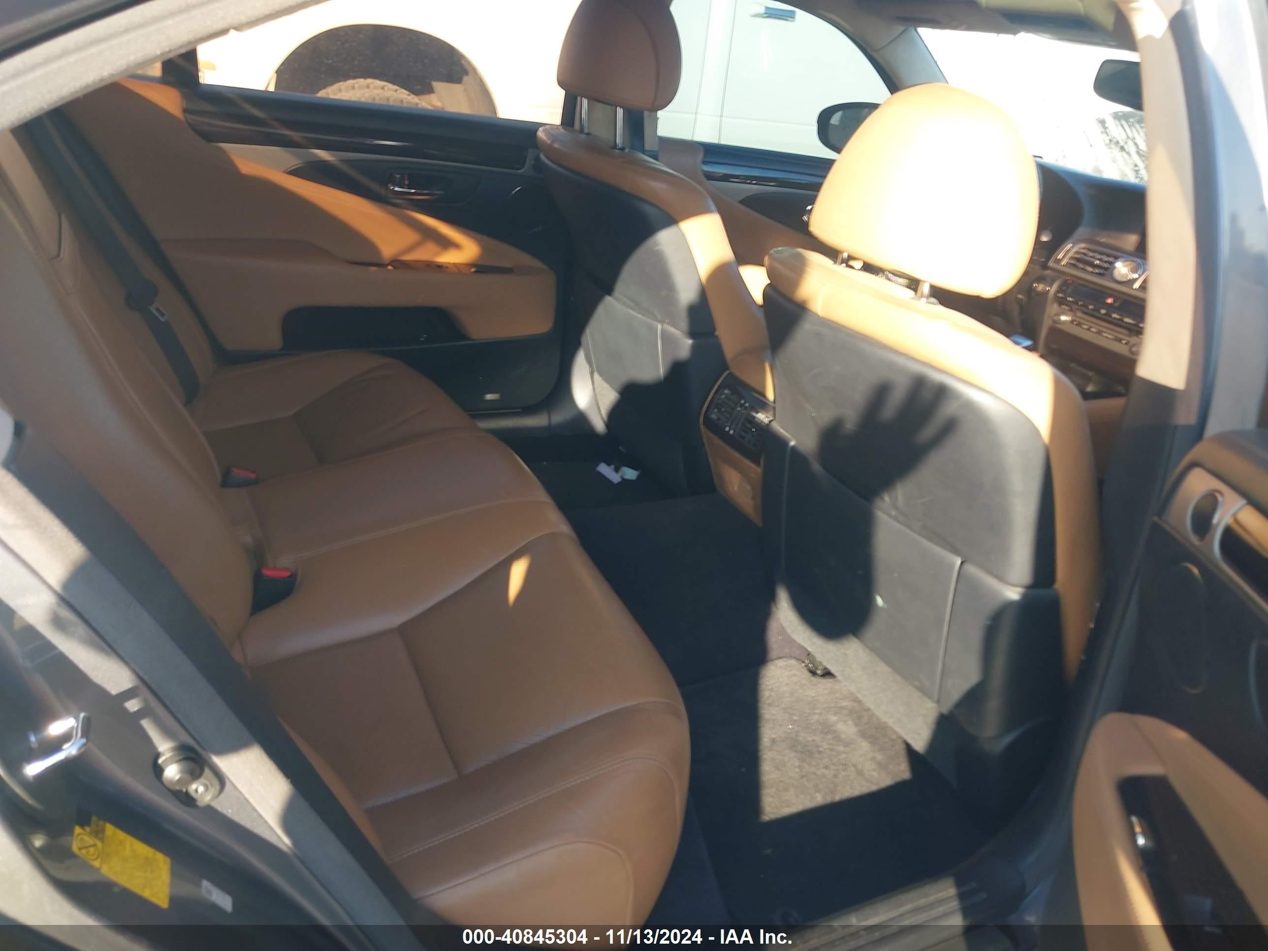 2014 Lexus Ls 460 L Gray vin: JTHGL5EF7E5052377