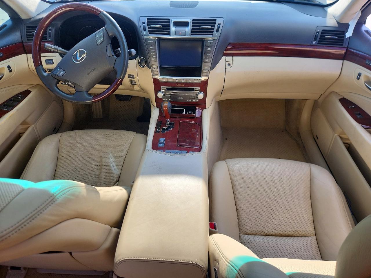 2012 Lexus Ls 460l Gold vin: JTHGL5EF9C5046576