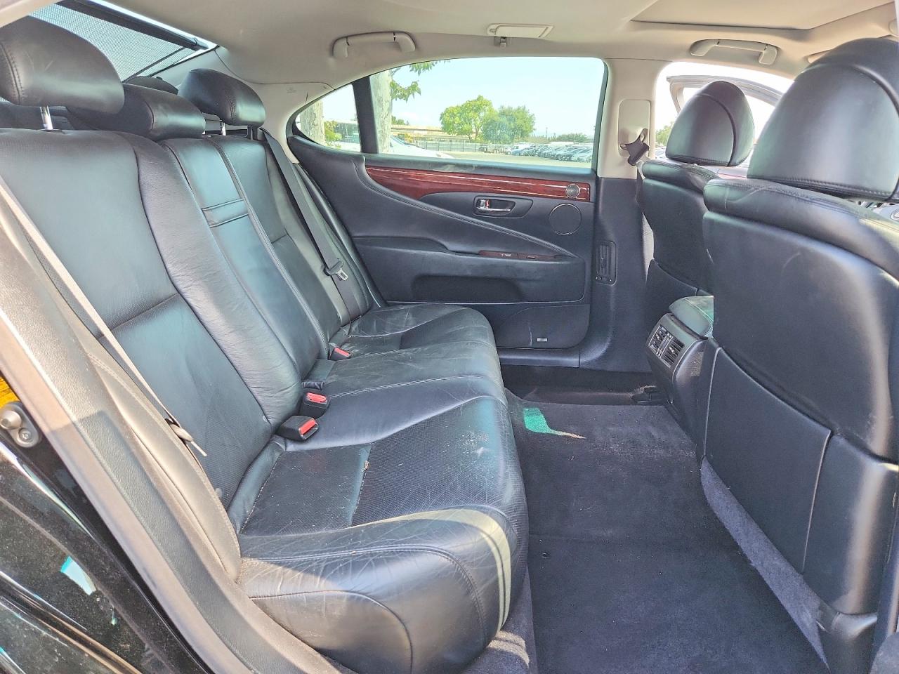 2010 Lexus Ls 460l Black vin: JTHGL5EFXA5036961