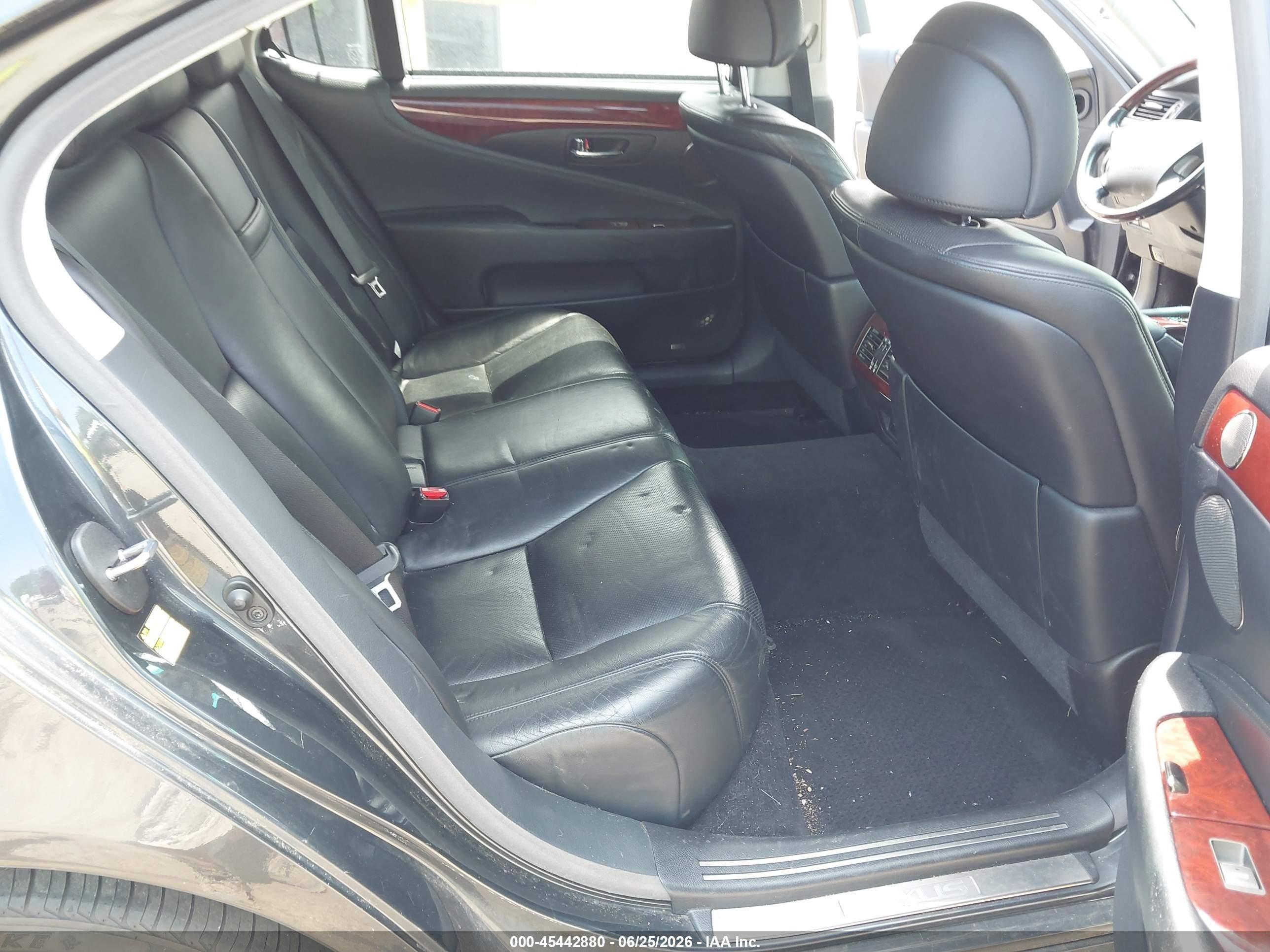 2011 Lexus Ls 460 L Gray vin: JTHGL5EFXB5044124