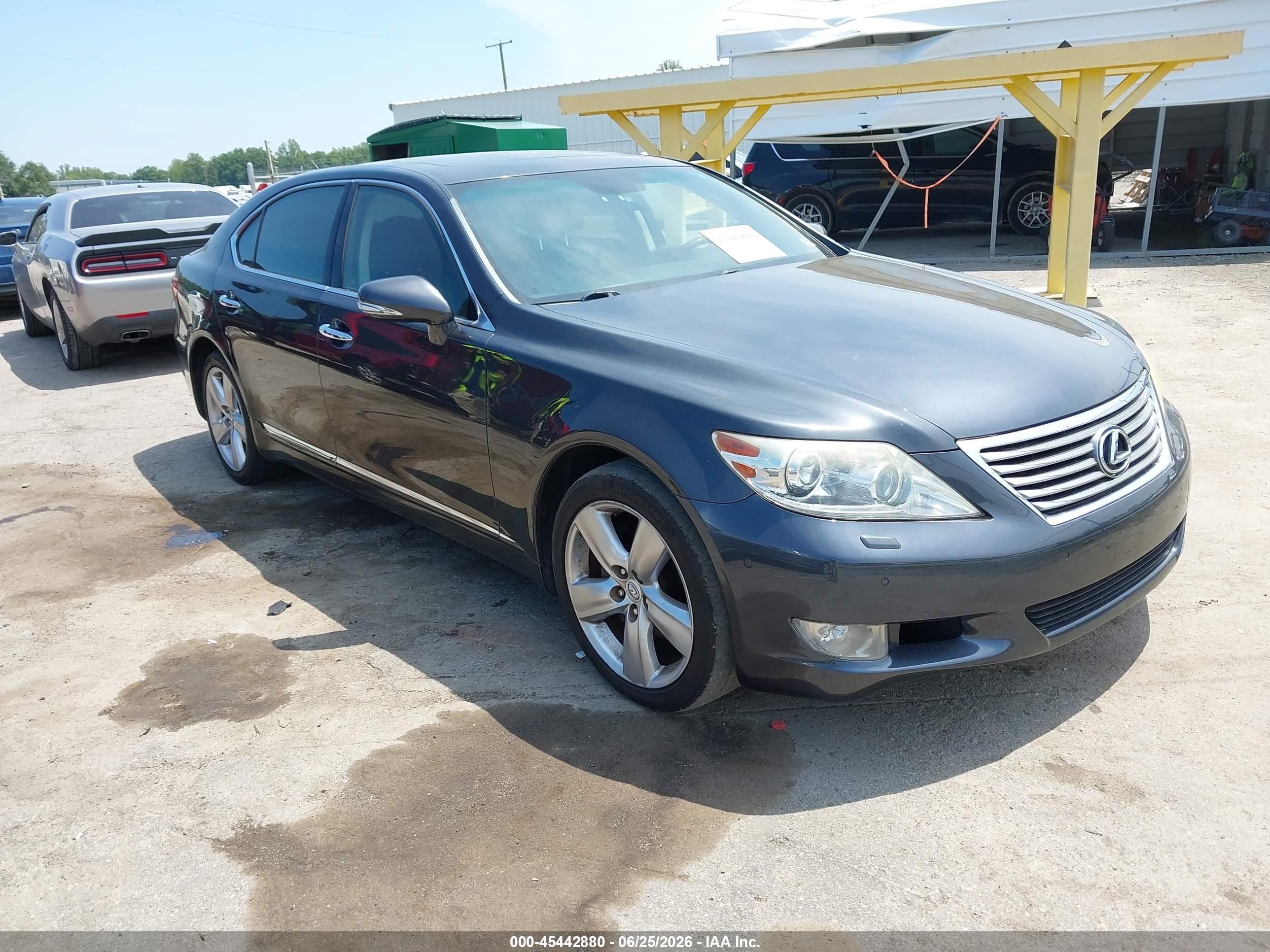 2011 Lexus Ls 460 L Gray vin: JTHGL5EFXB5044124