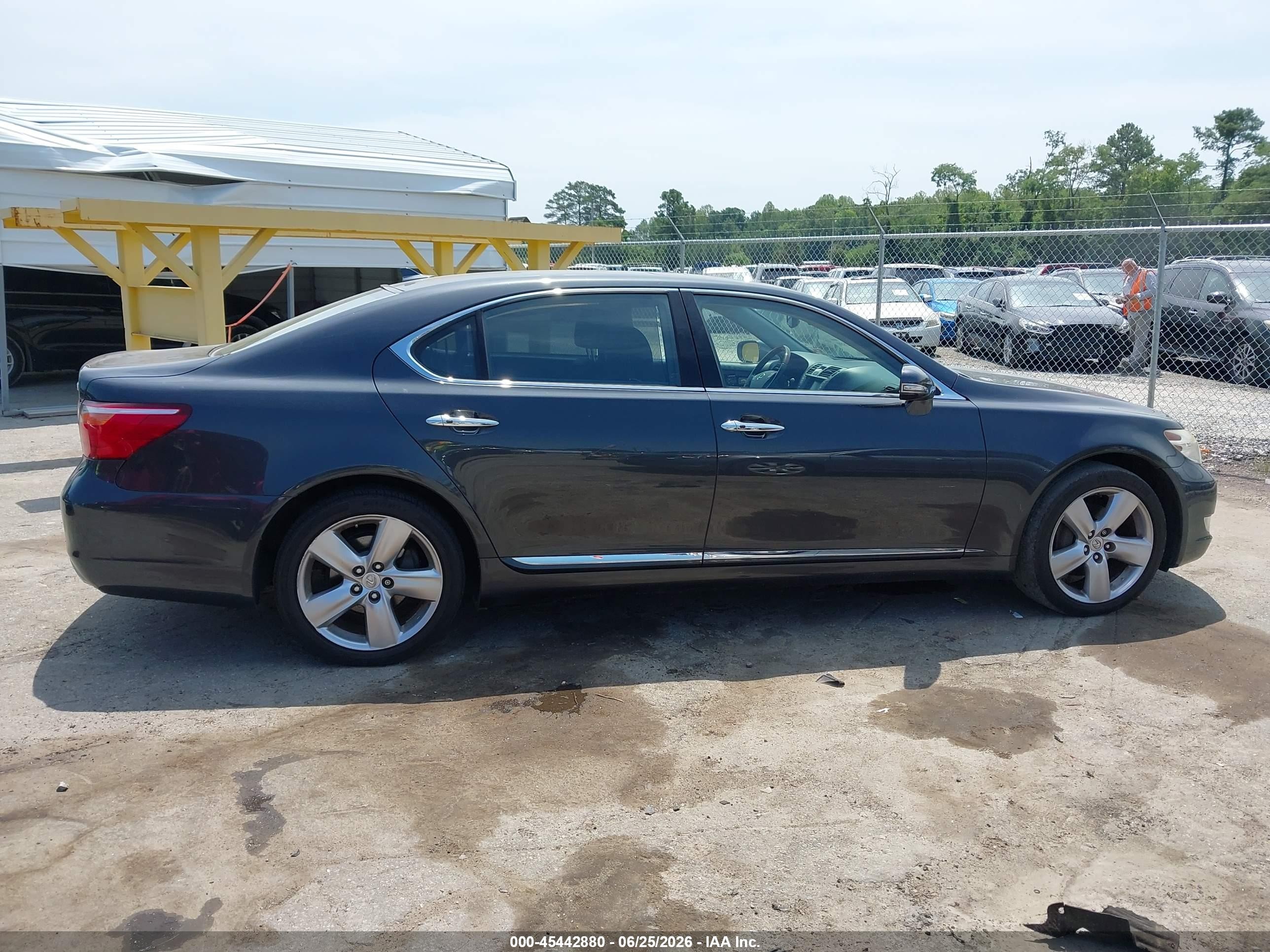 2011 Lexus Ls 460 L Gray vin: JTHGL5EFXB5044124