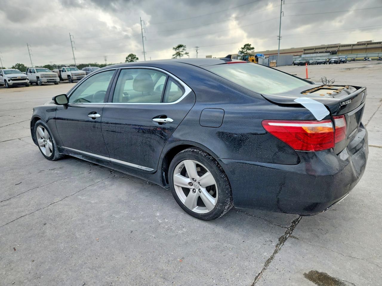 2012 Lexus Ls 460l Black vin: JTHGL5EFXC5046201