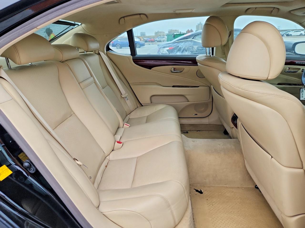 2012 Lexus Ls 460l Black vin: JTHGL5EFXC5046201