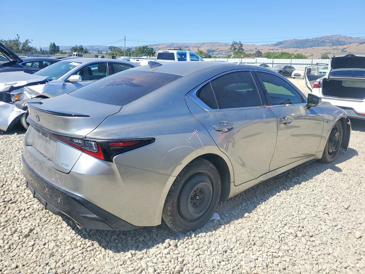 2023 Lexus Is 350 F Sport Silver vin: JTHGZ1B20P5069047