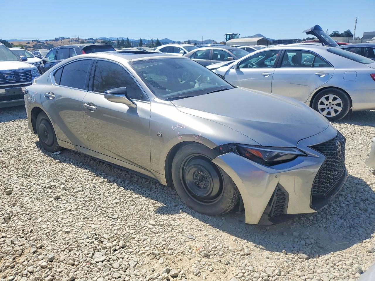 2023 Lexus Is 350 F Sport Silver vin: JTHGZ1B20P5069047