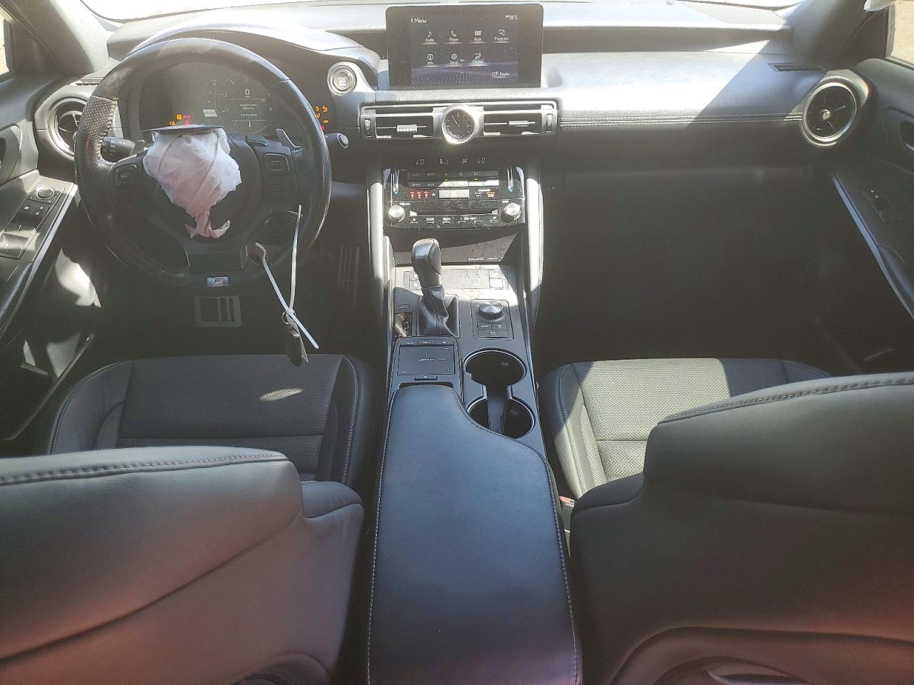 2021 Lexus Is 350 F Sport White vin: JTHGZ1B21M5046128