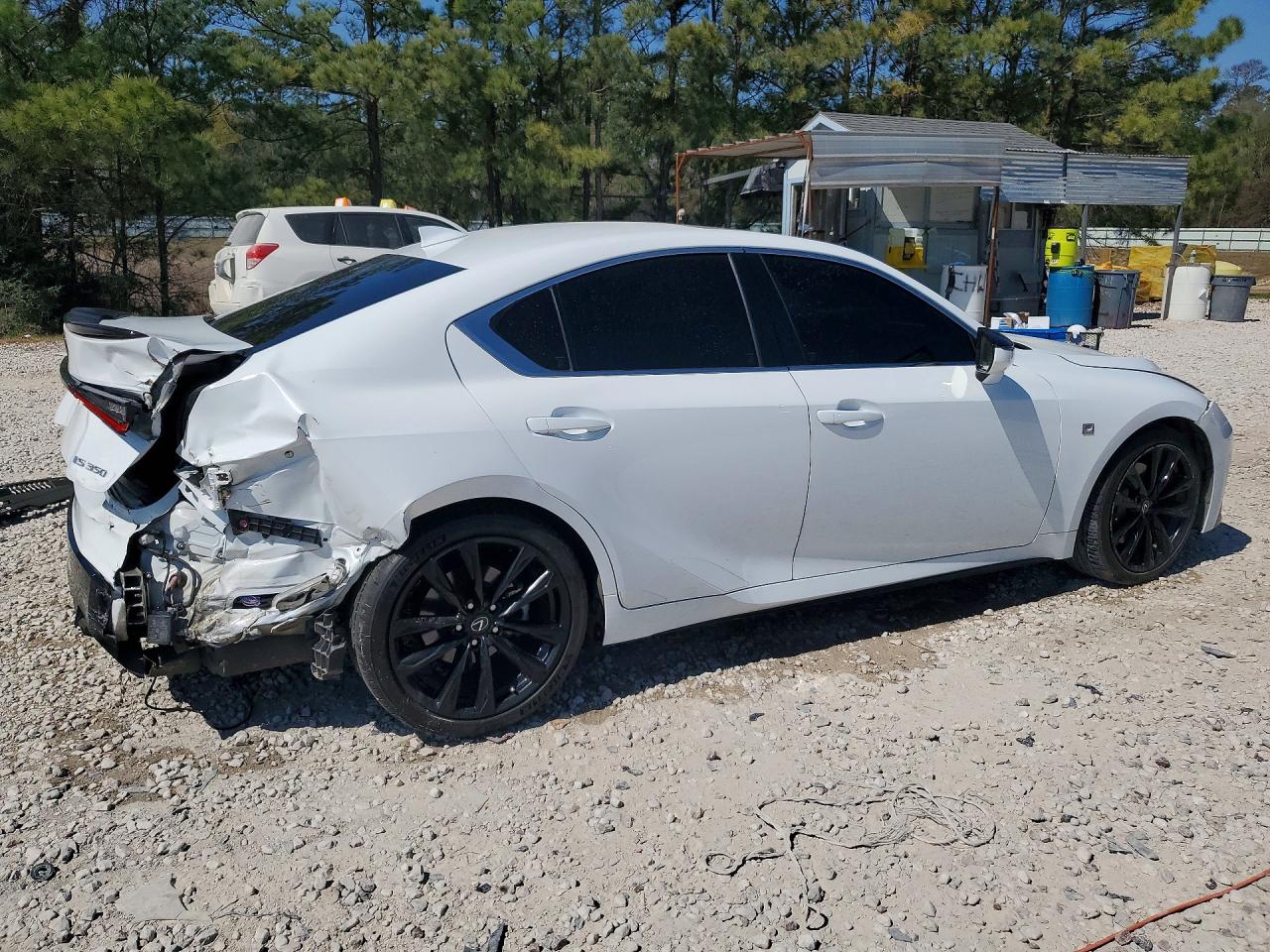 2023 Lexus Is 350 F Sport White vin: JTHGZ1B21P5059580