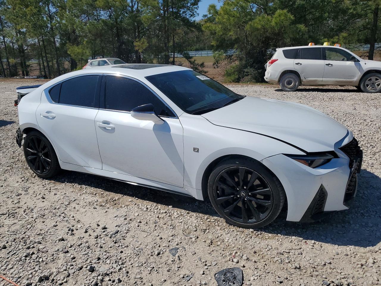 2023 Lexus Is 350 F Sport White vin: JTHGZ1B21P5059580