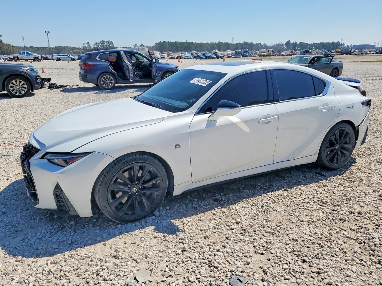 2023 Lexus Is 350 F Sport White vin: JTHGZ1B21P5059580