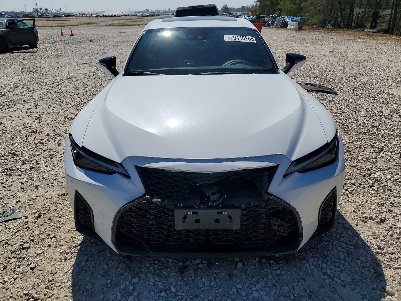 2023 Lexus Is 350 F Sport White vin: JTHGZ1B21P5059580