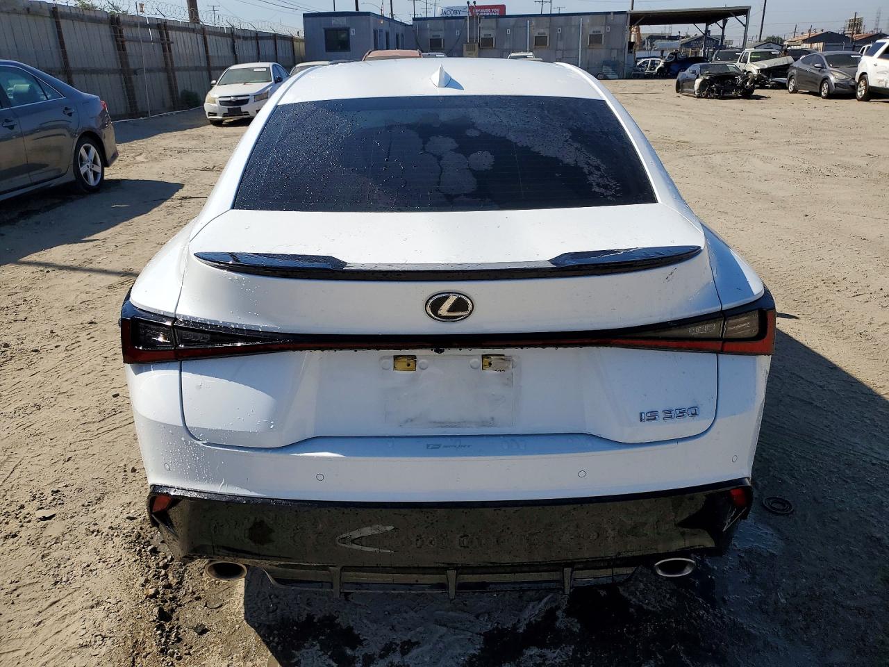2023 Lexus Is 350 F Sport White vin: JTHGZ1B21P5061927