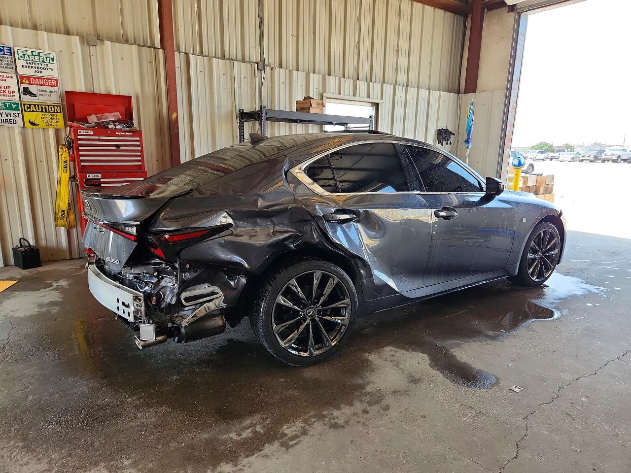 2023 Lexus Is 350 F Sport Серый vin: JTHGZ1B21P5064651
