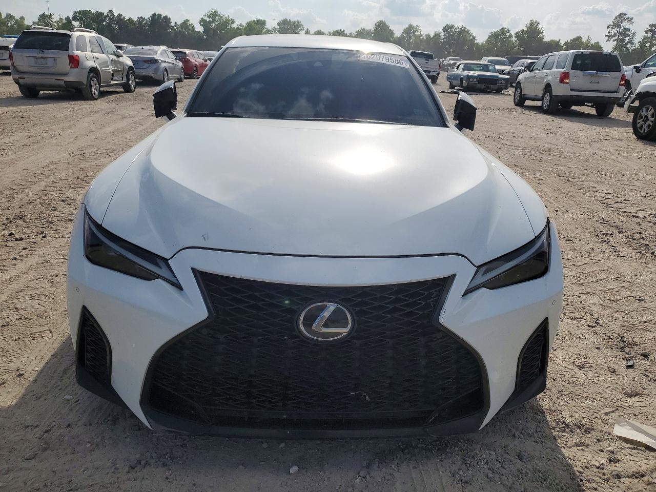 2021 Lexus Is 350 F Sport White vin: JTHGZ1B22M5038622