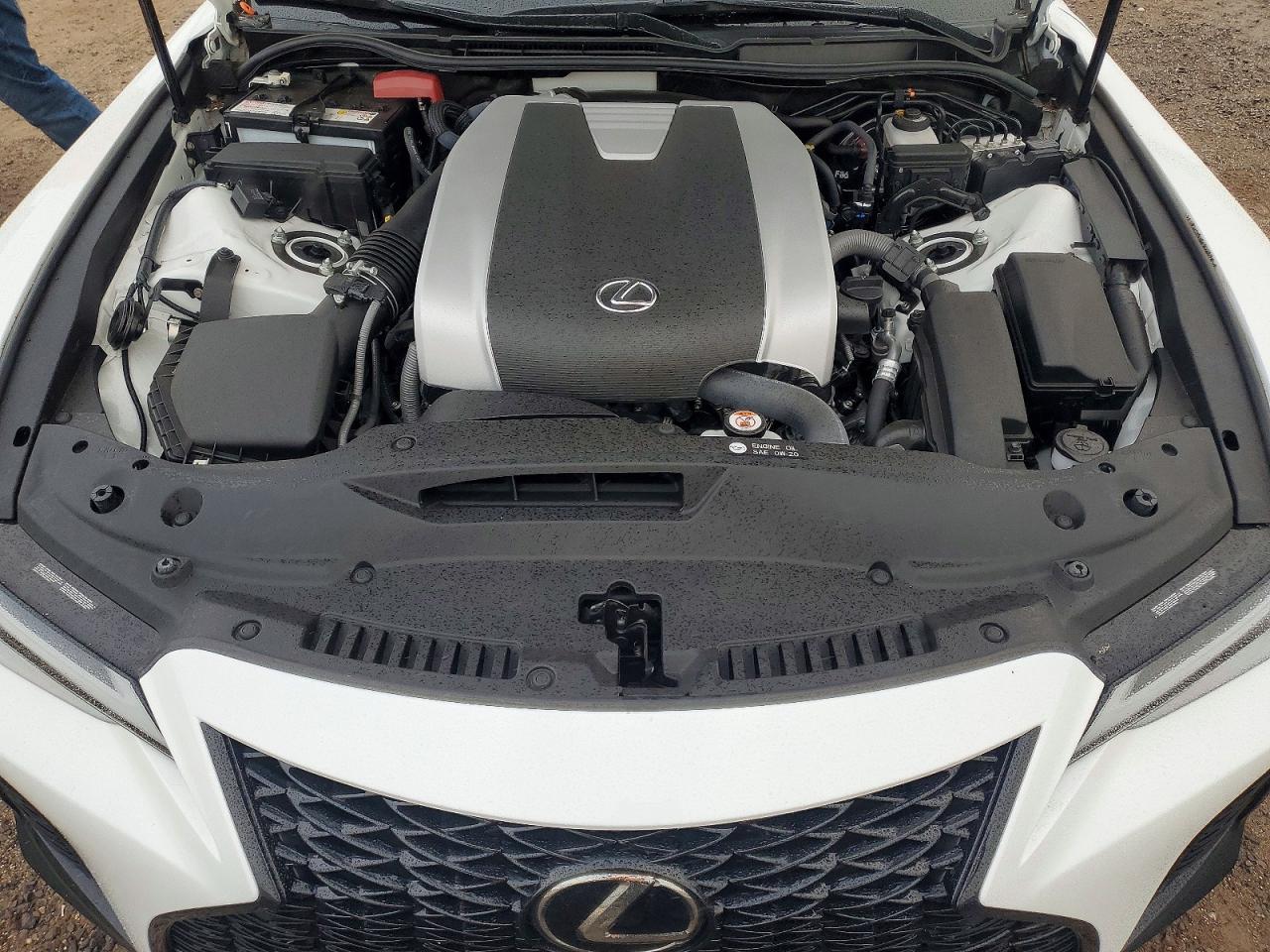 2024 Lexus Is 350 F Sport White vin: JTHGZ1B22R5082224