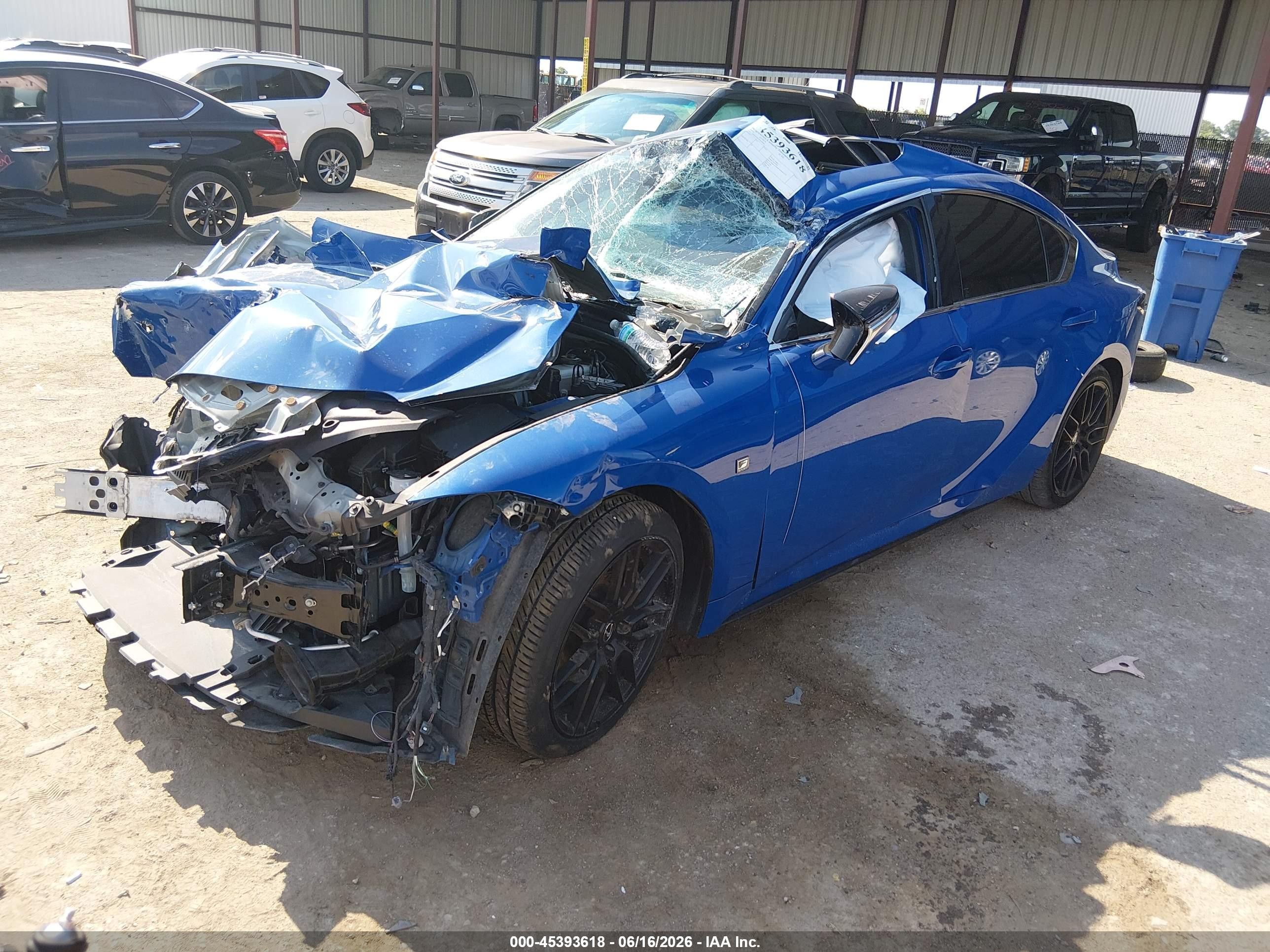 2023 Lexus Is 350 F Sport Blue vin: JTHGZ1B23P5070662