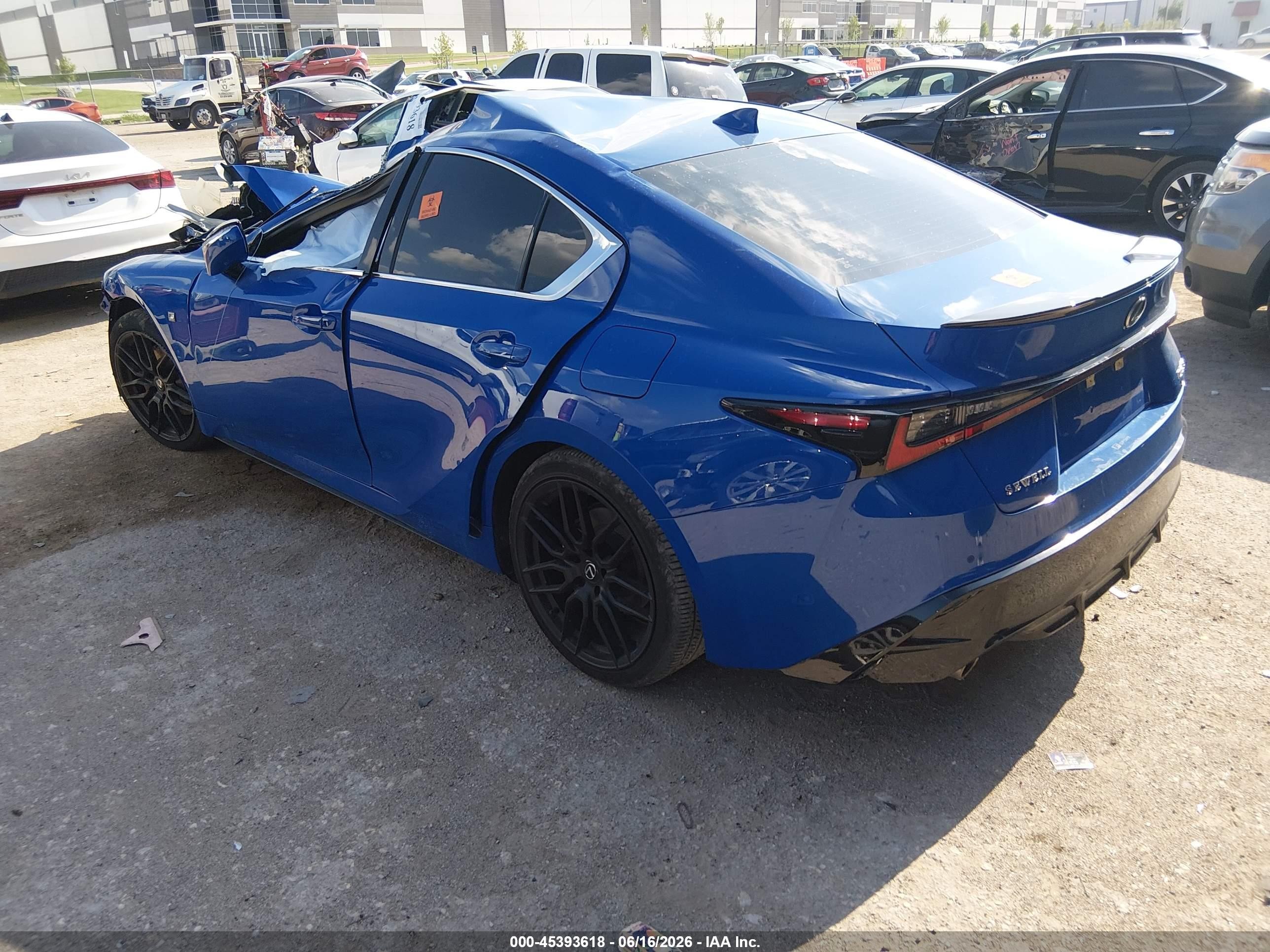 2023 Lexus Is 350 F Sport Blue vin: JTHGZ1B23P5070662