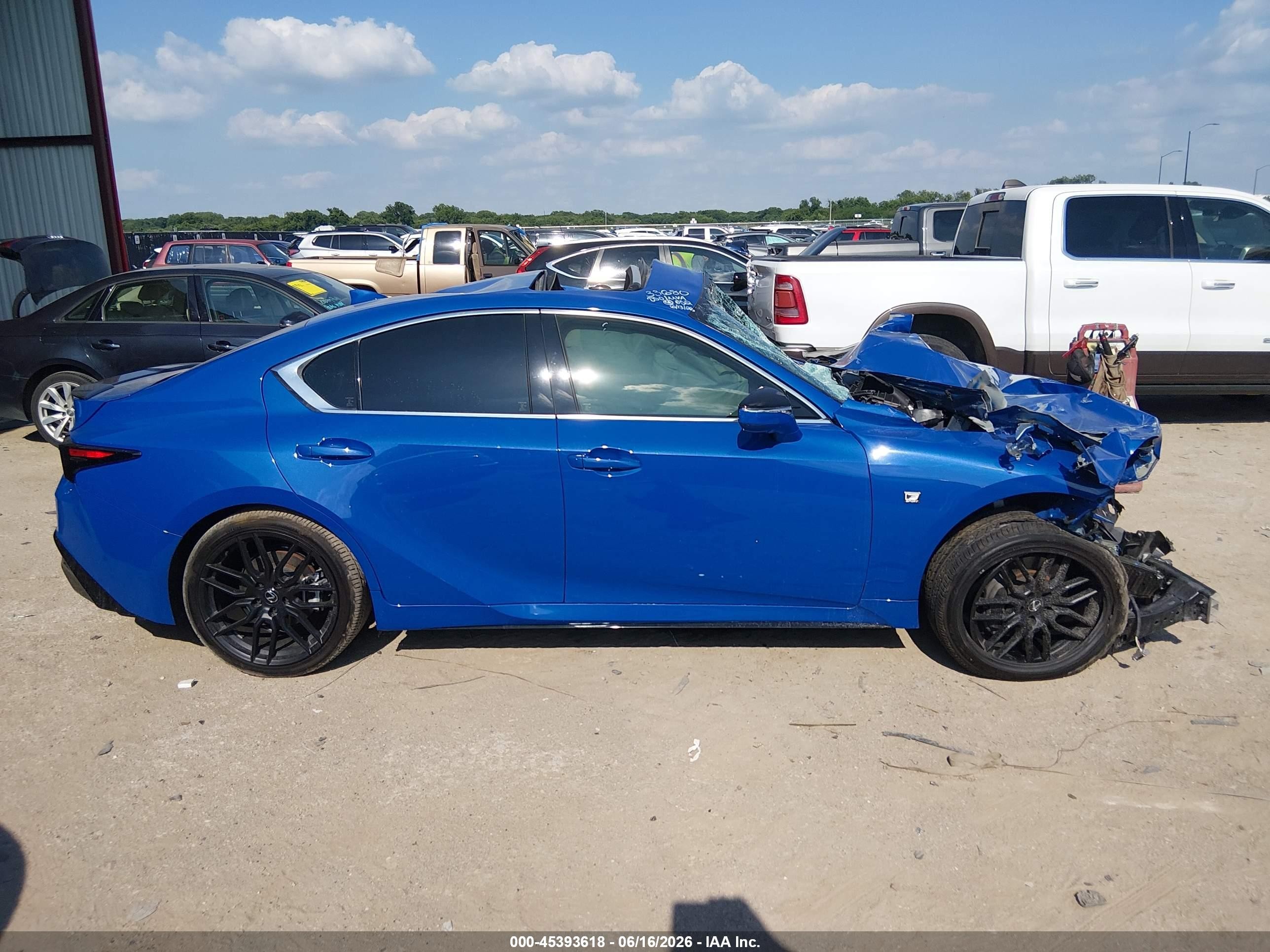2023 Lexus Is 350 F Sport Blue vin: JTHGZ1B23P5070662
