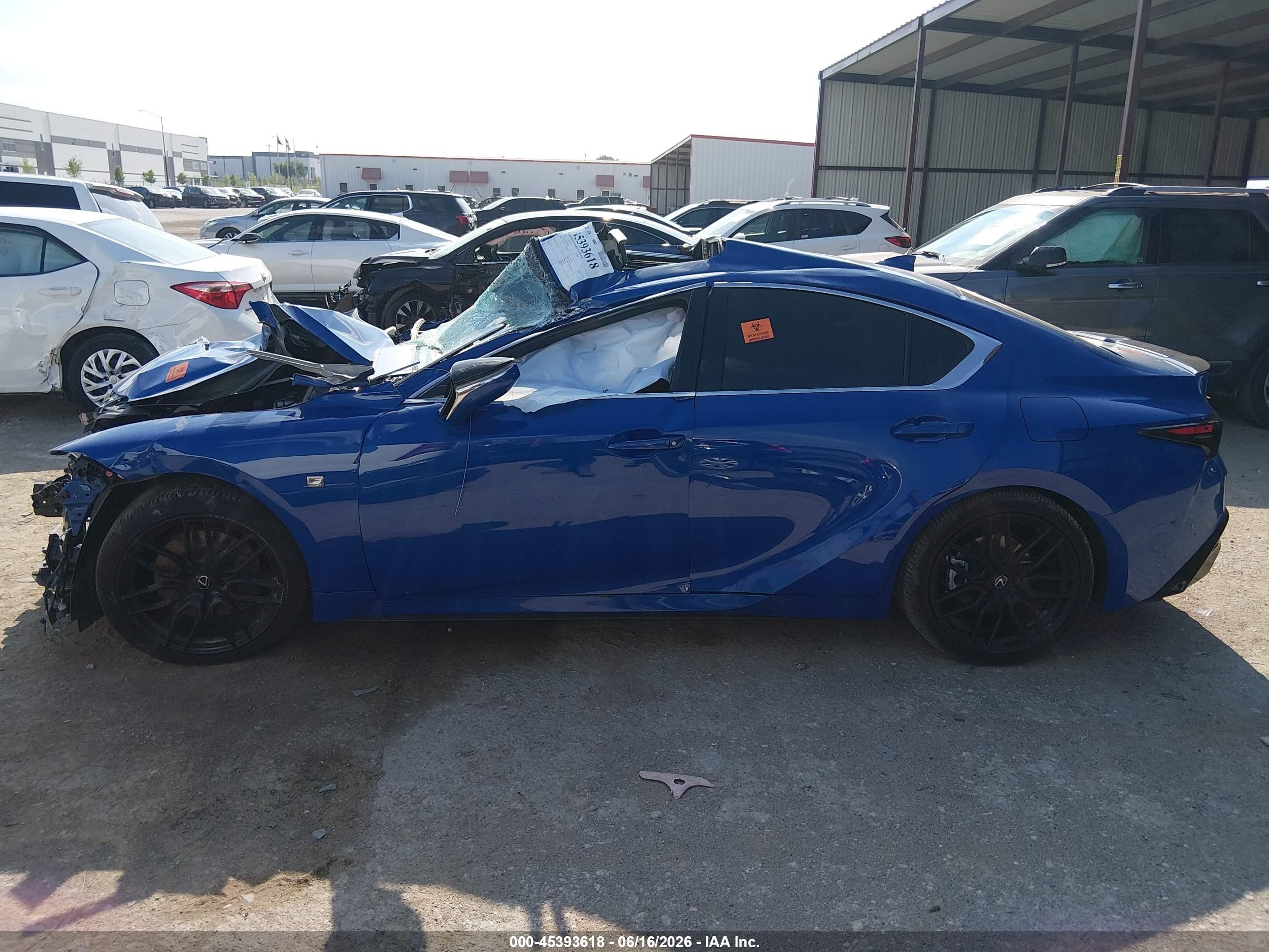 2023 Lexus Is 350 F Sport Синий vin: JTHGZ1B23P5070662