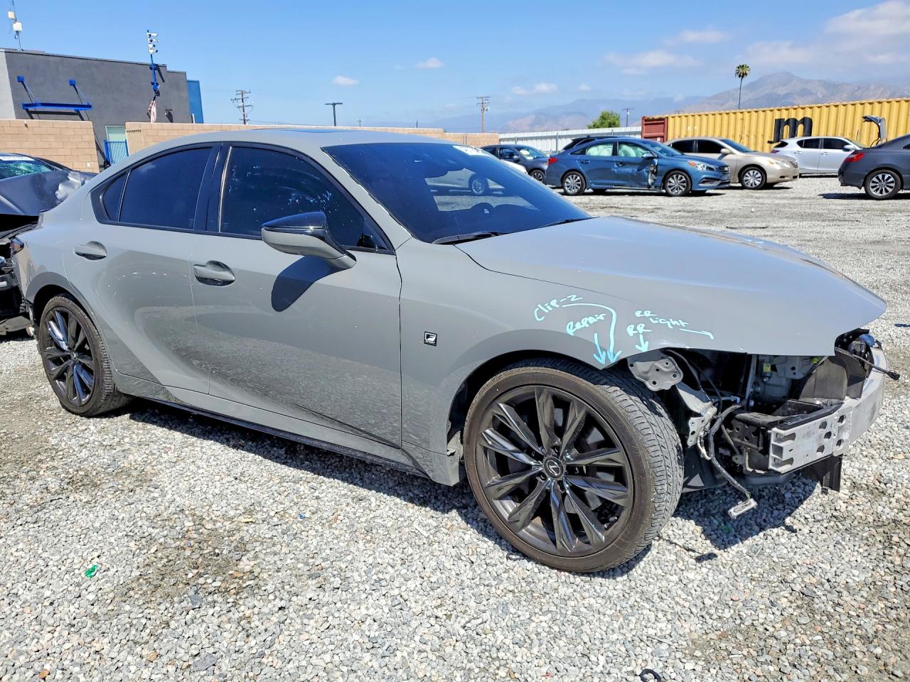 2024 Lexus Is 350 F Sport Gray vin: JTHGZ1B23R5075315