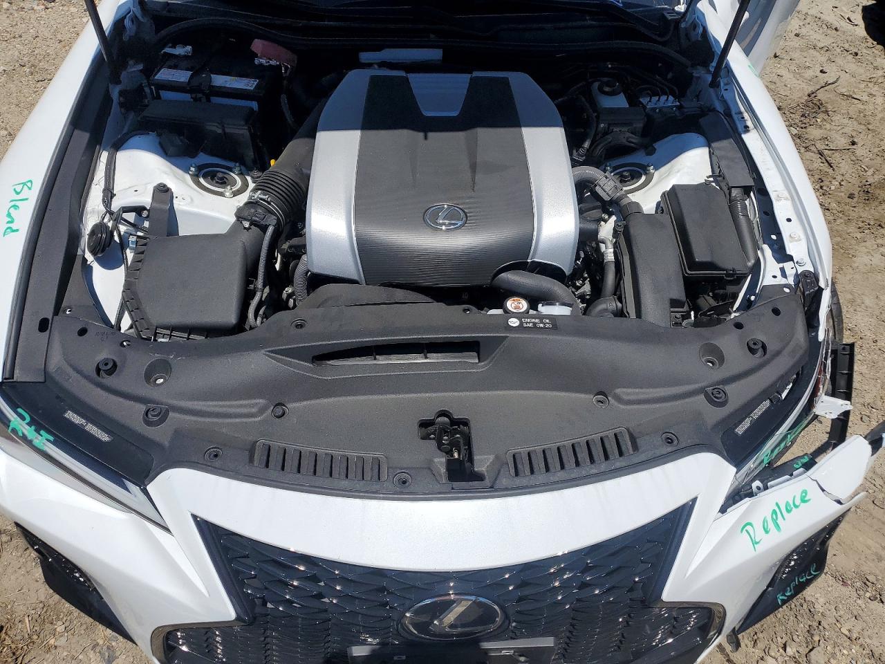 2023 Lexus Is 350 F Sport White vin: JTHGZ1B25P5070615
